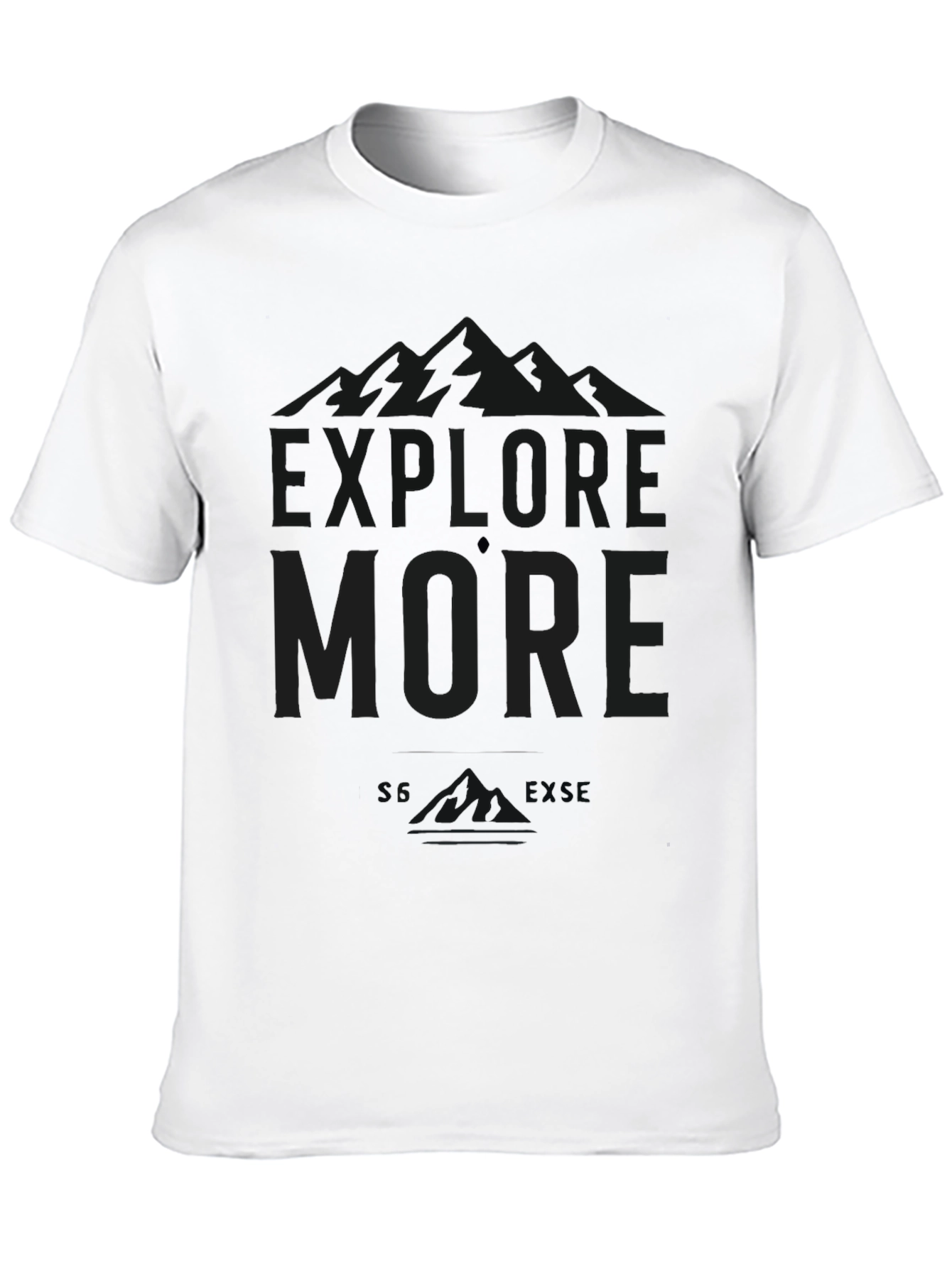 Black Black Graphic T-Shirt - Love More view 10