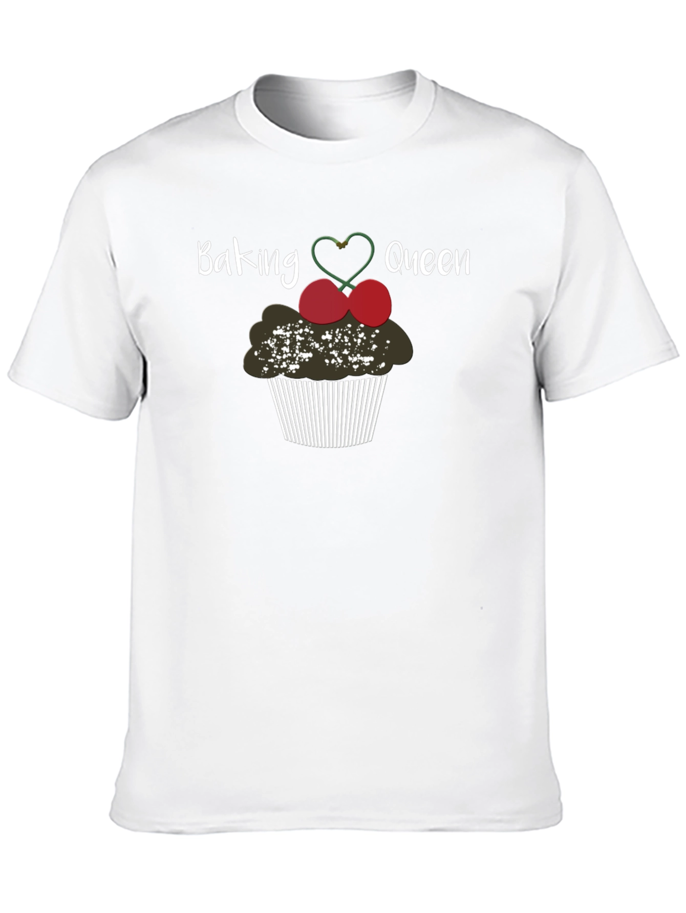 Black Baking Queen T-Shirt view 10
