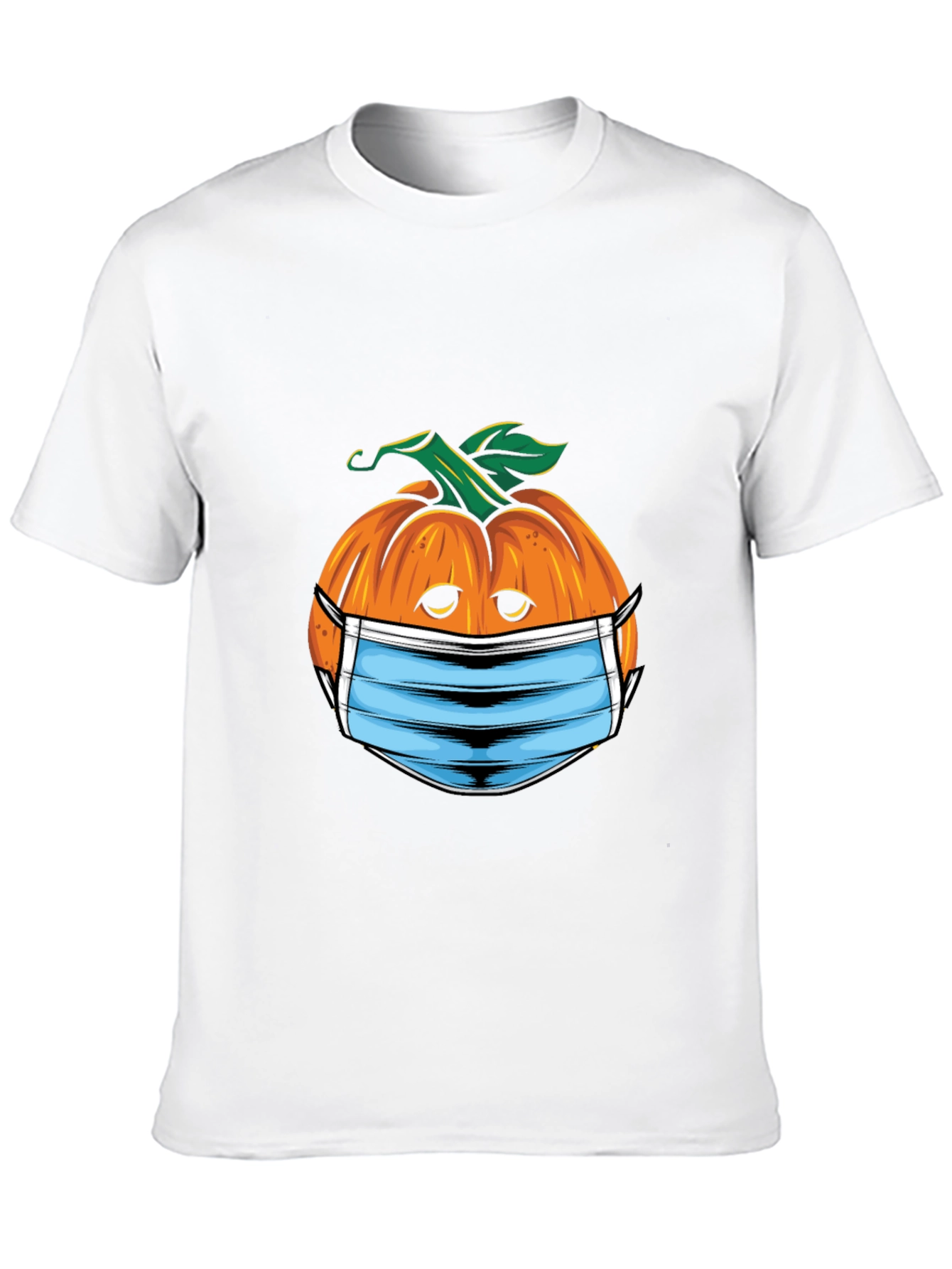 Black Masked Pumpkin Graphic Tee - Halloween Ready! view 10