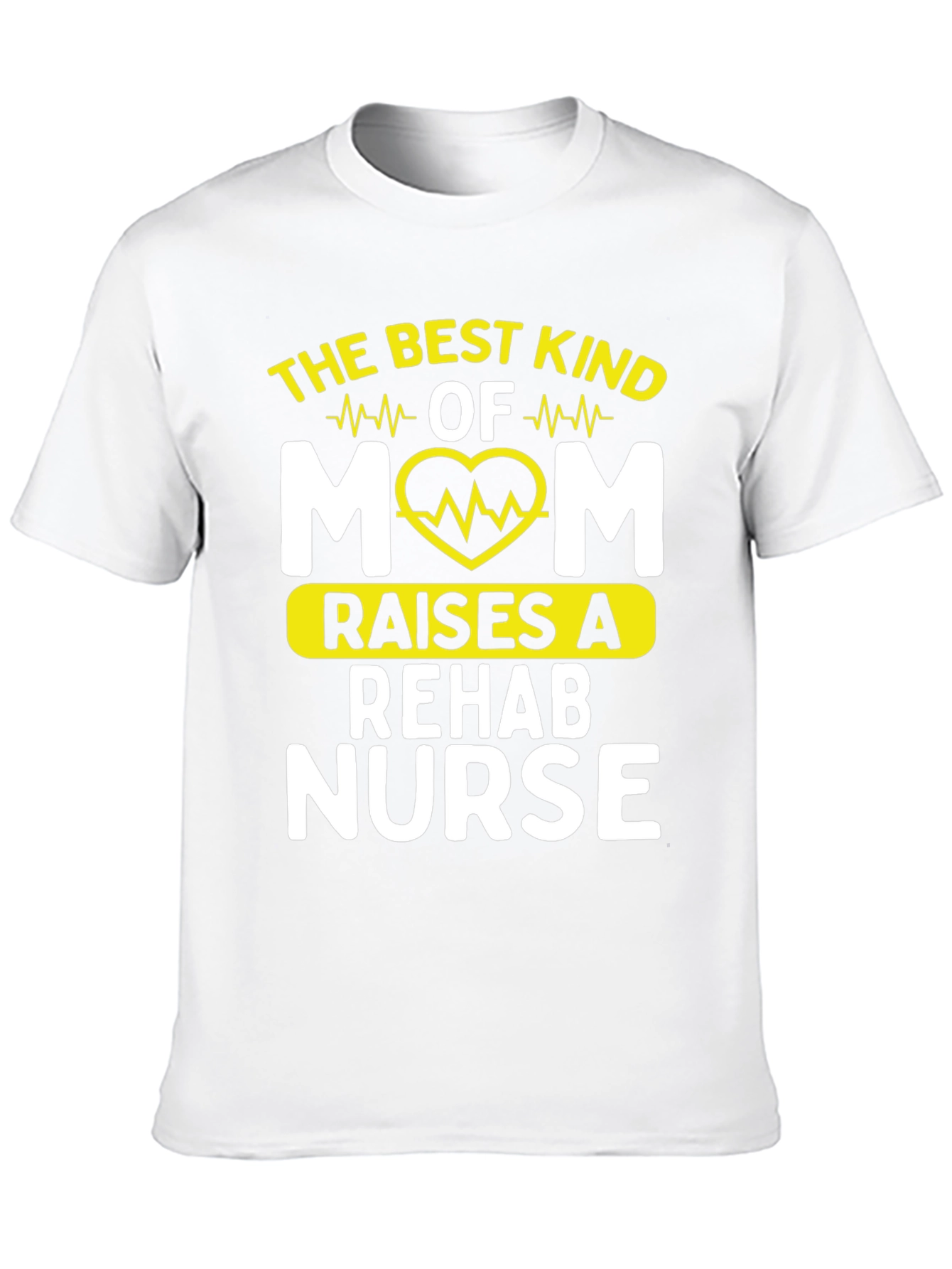 Black Best Kind of Mom Rehab Nurse T-Shirt view 10