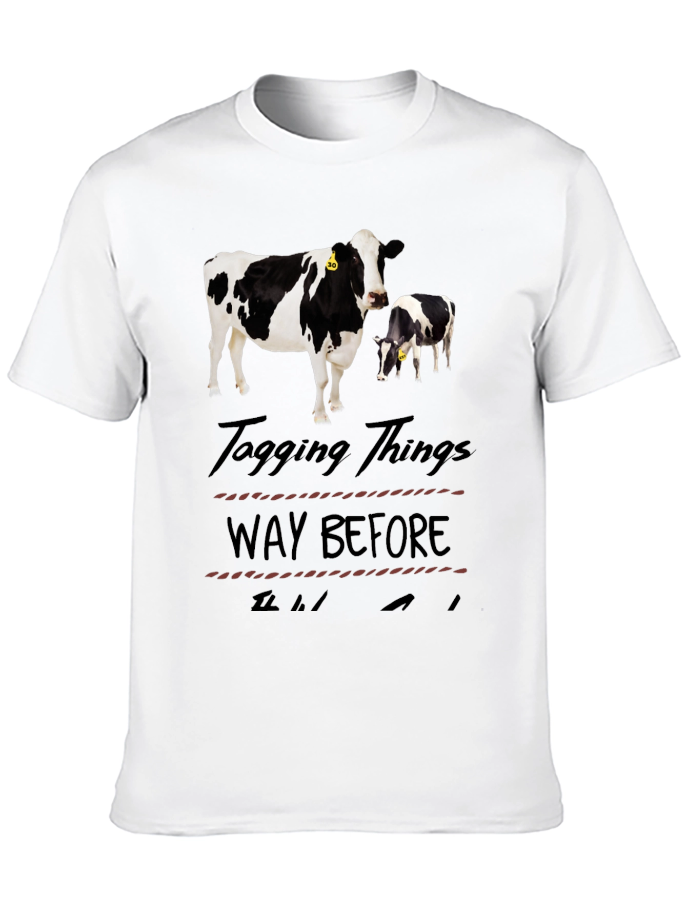 Black Cow Tagging T-Shirt - Way Before view 10