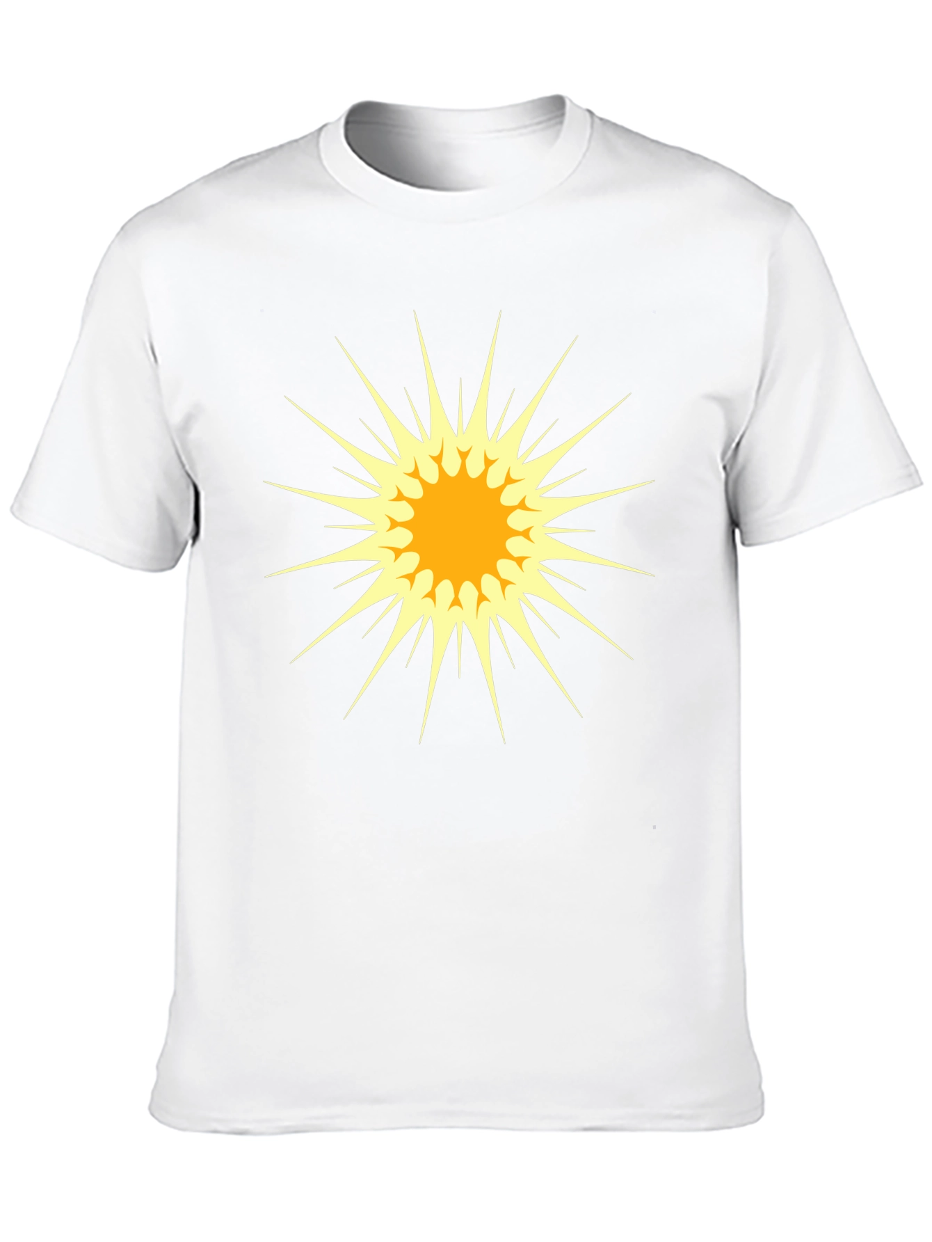 Black Exploding Star Graphic Tee - Cool Casual Comfort view 10