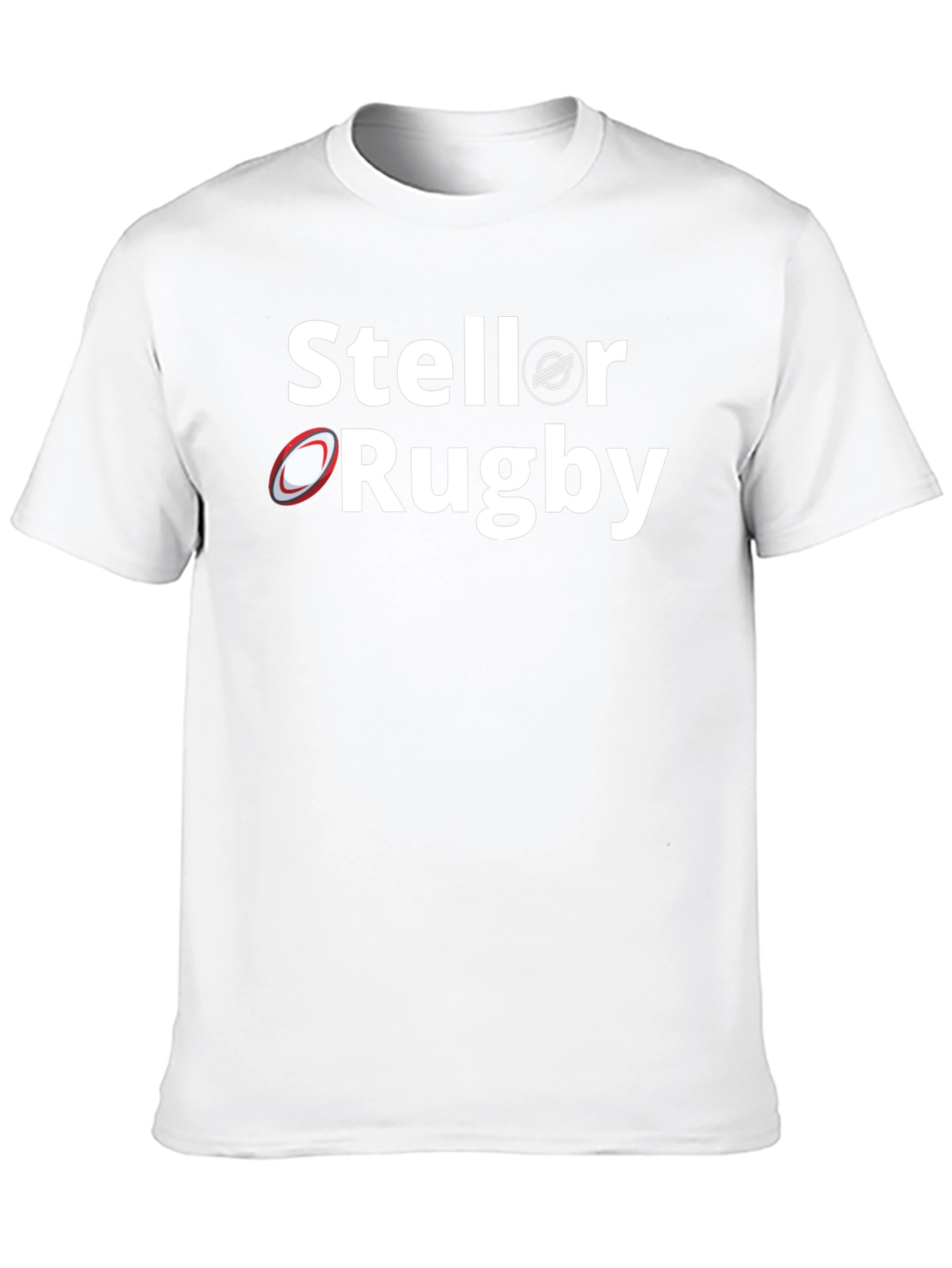 Black Stellar Rugby Graphic Tee - Soft Cotton Blend view 10