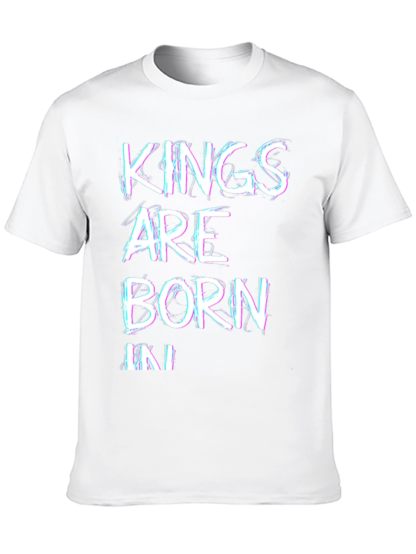 Black Kings Are Born In T-Shirt - Black view 10