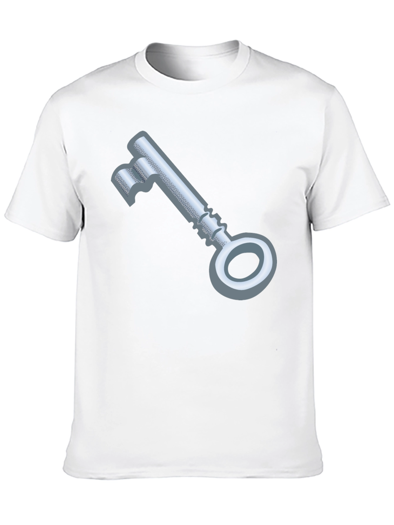 Black Key Graphic Black T-Shirt view 10