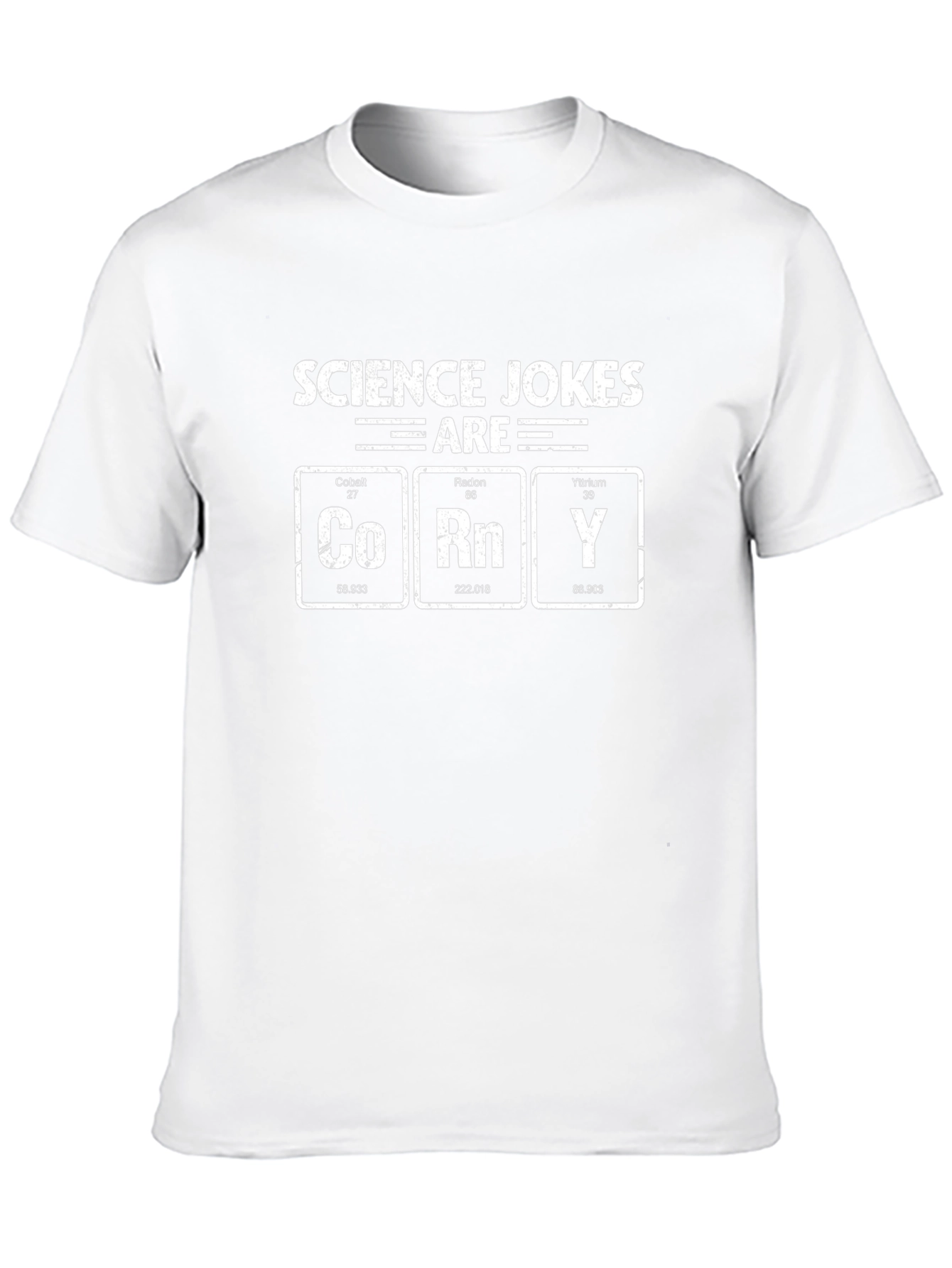 Science Jokes Are Corny T-Shirt, Periodic Table Pun Tee - 10