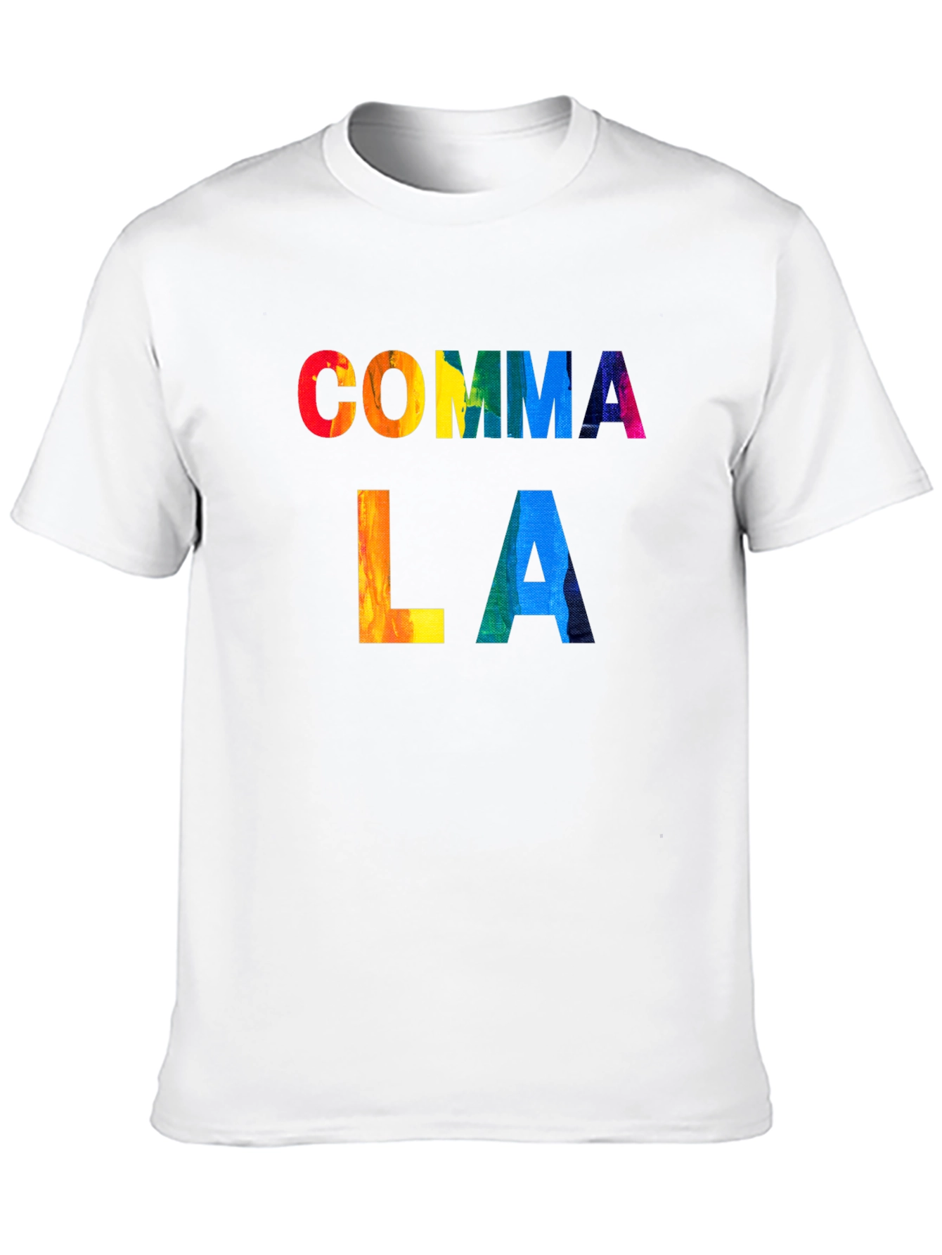 Black Comma LA Rainbow T-Shirt view 10