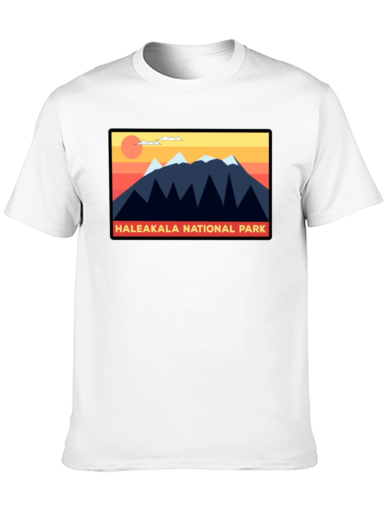 Black Haleakala National Park Graphic T-Shirt view 10