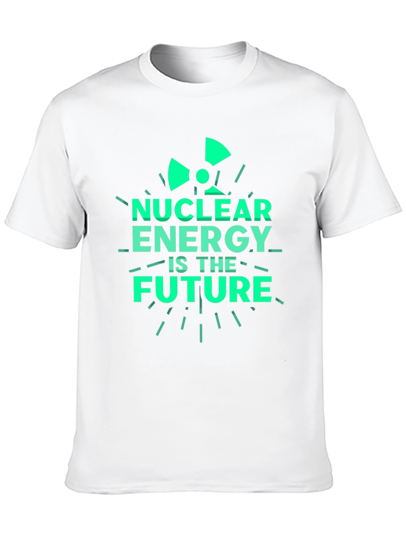 Black Nuclear Energy is the Future Black T-Shirt view 10