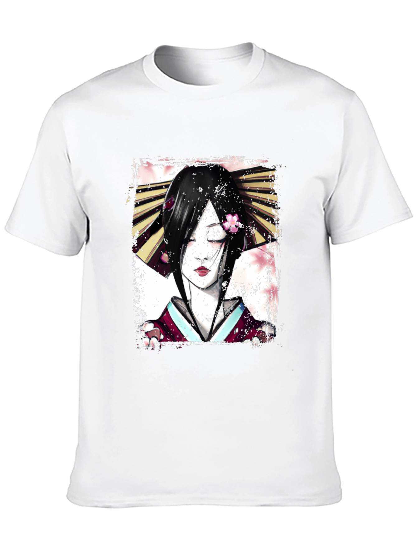 Geisha Graphic Tee - Japanese Art Shirt - 10