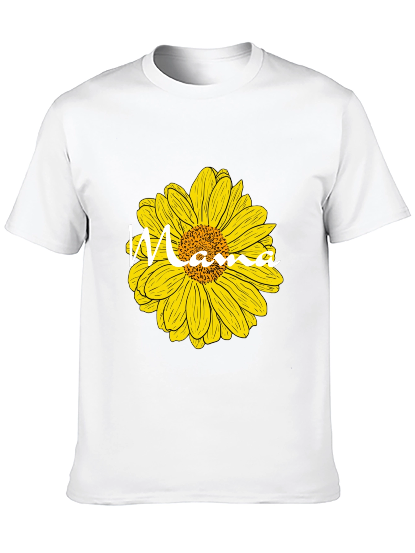 Black Mama Sunflower Graphic Tee - Black view 10