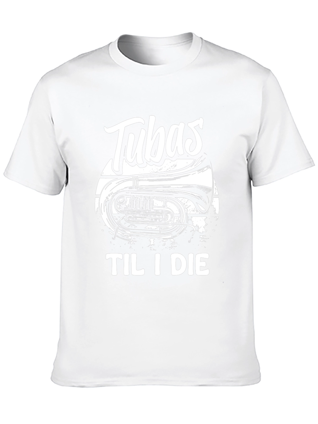 Black Tubas Til I Die Black T-Shirt view 10