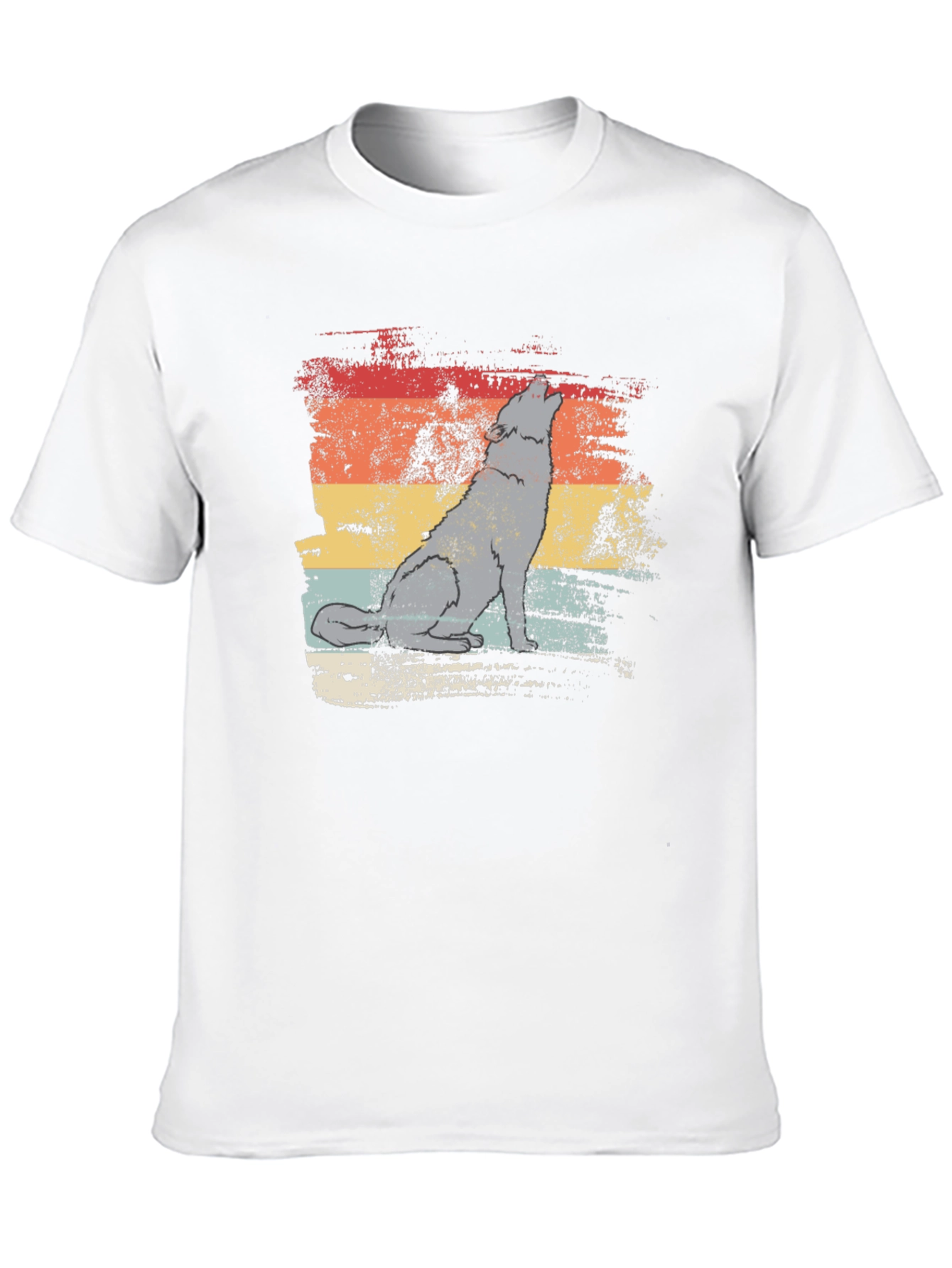 Vintage Wolf Graphic T-Shirt - Retro Style - 10