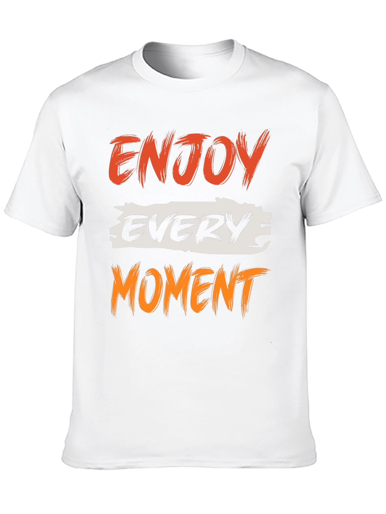 Black Enjoy Every Moment Graphic Tee - Black view 10