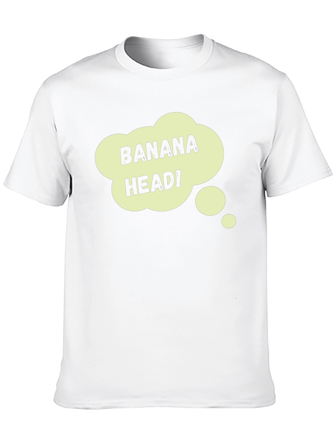 Black Banana Head Graphic T-Shirt - Funny Novelty Tee view 10