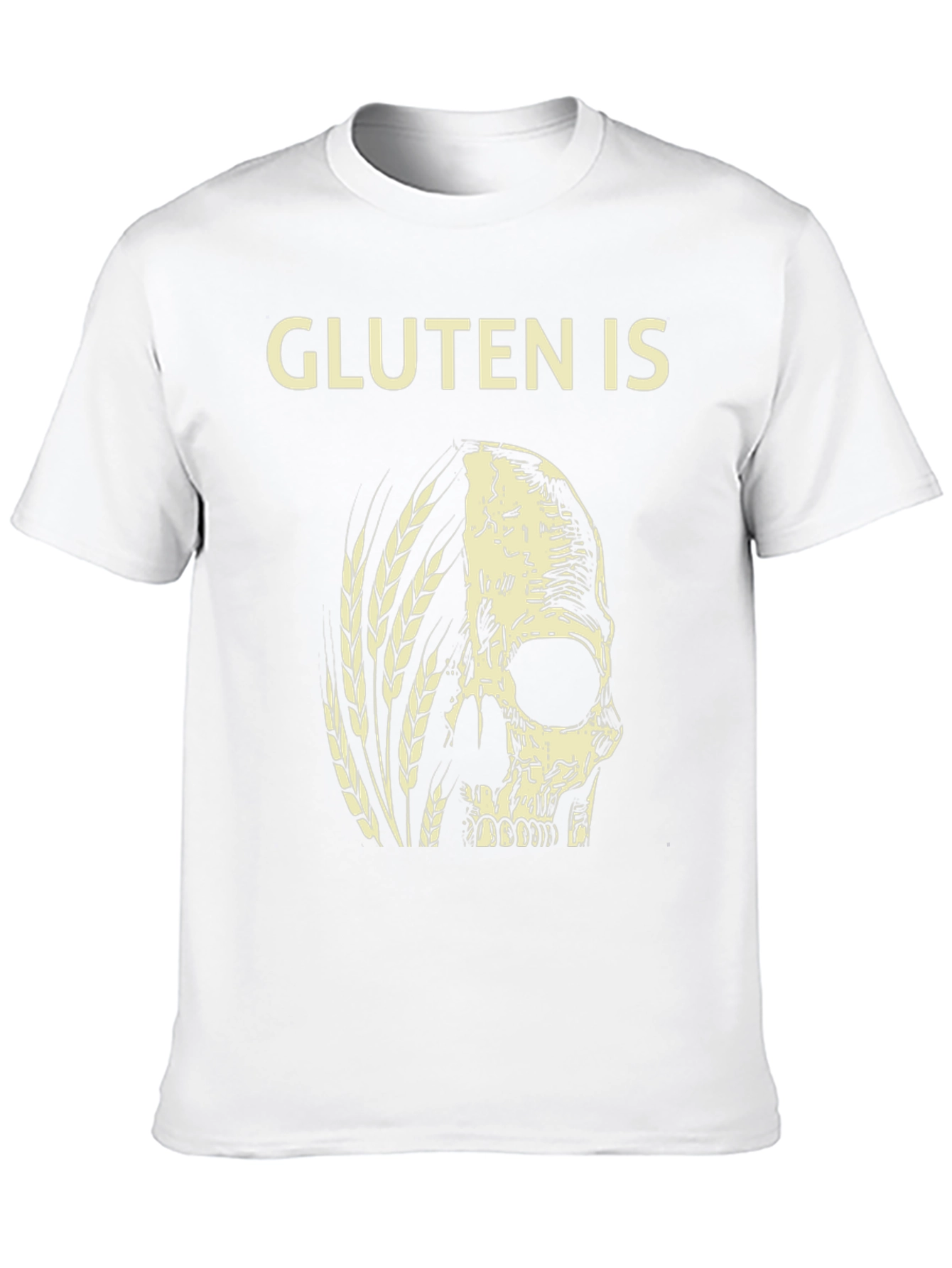 Black Gluten Is Death T-Shirt view 10
