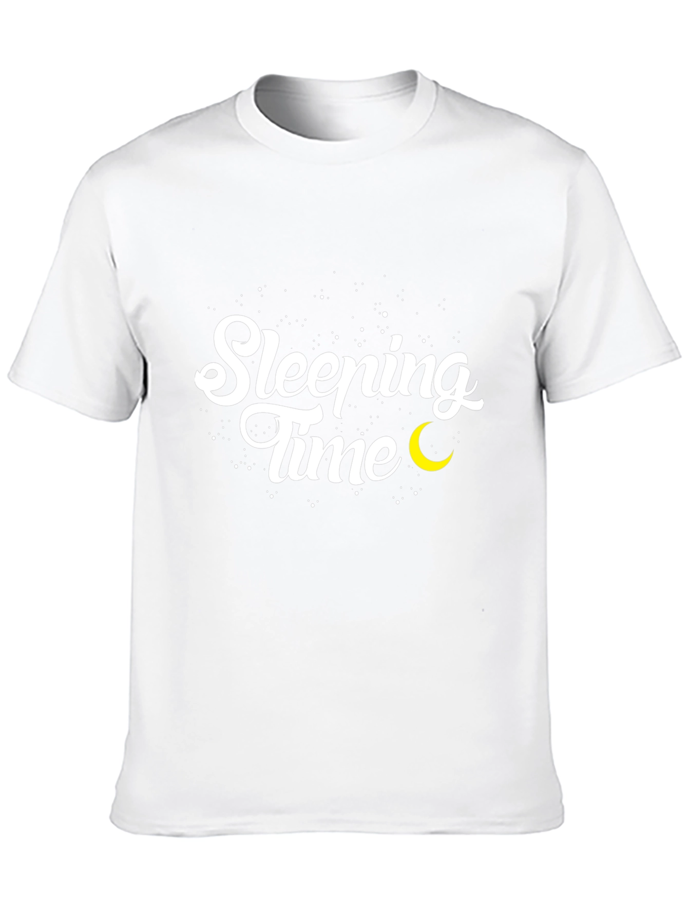 Black Sleeping Time Tee - Comfort and Style view 10