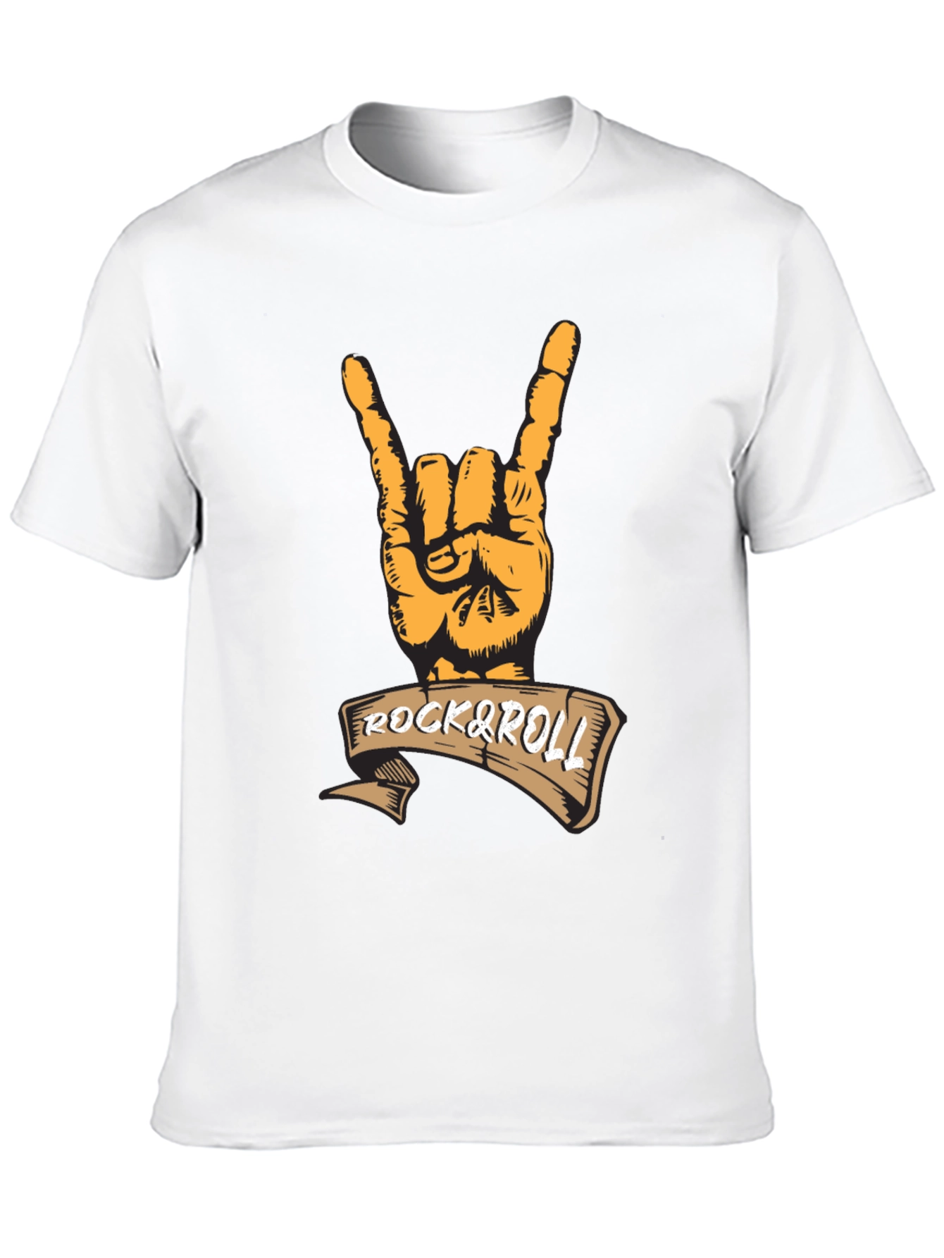 Black Rock & Roll Graphic T-Shirt - Black view 10