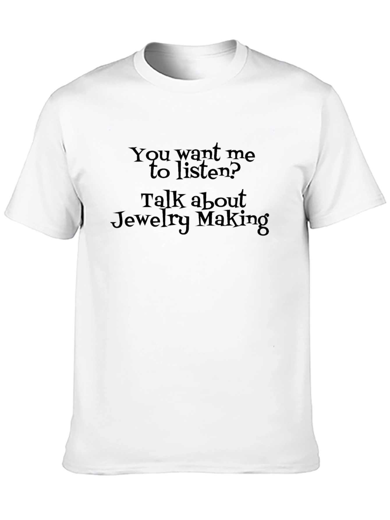Black Jewelry Making T-Shirt - Funny Gift Idea view 10