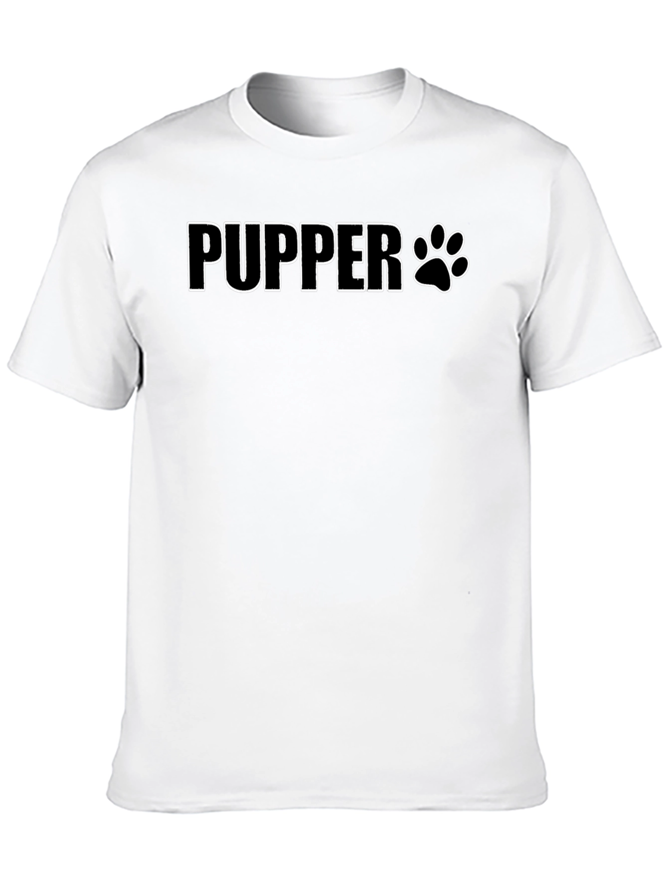 Black Pupper Dog Lover T-Shirt Black view 10