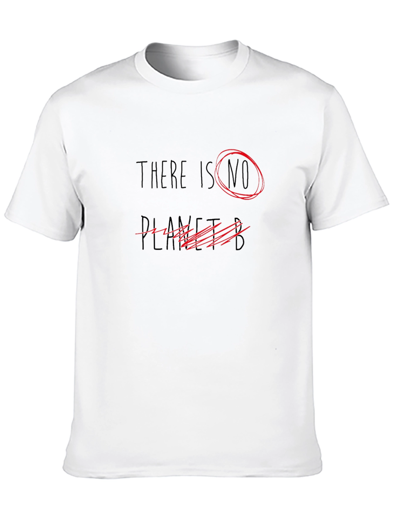 Black There is NO Planet B Black Graphic T-Shirt view 10