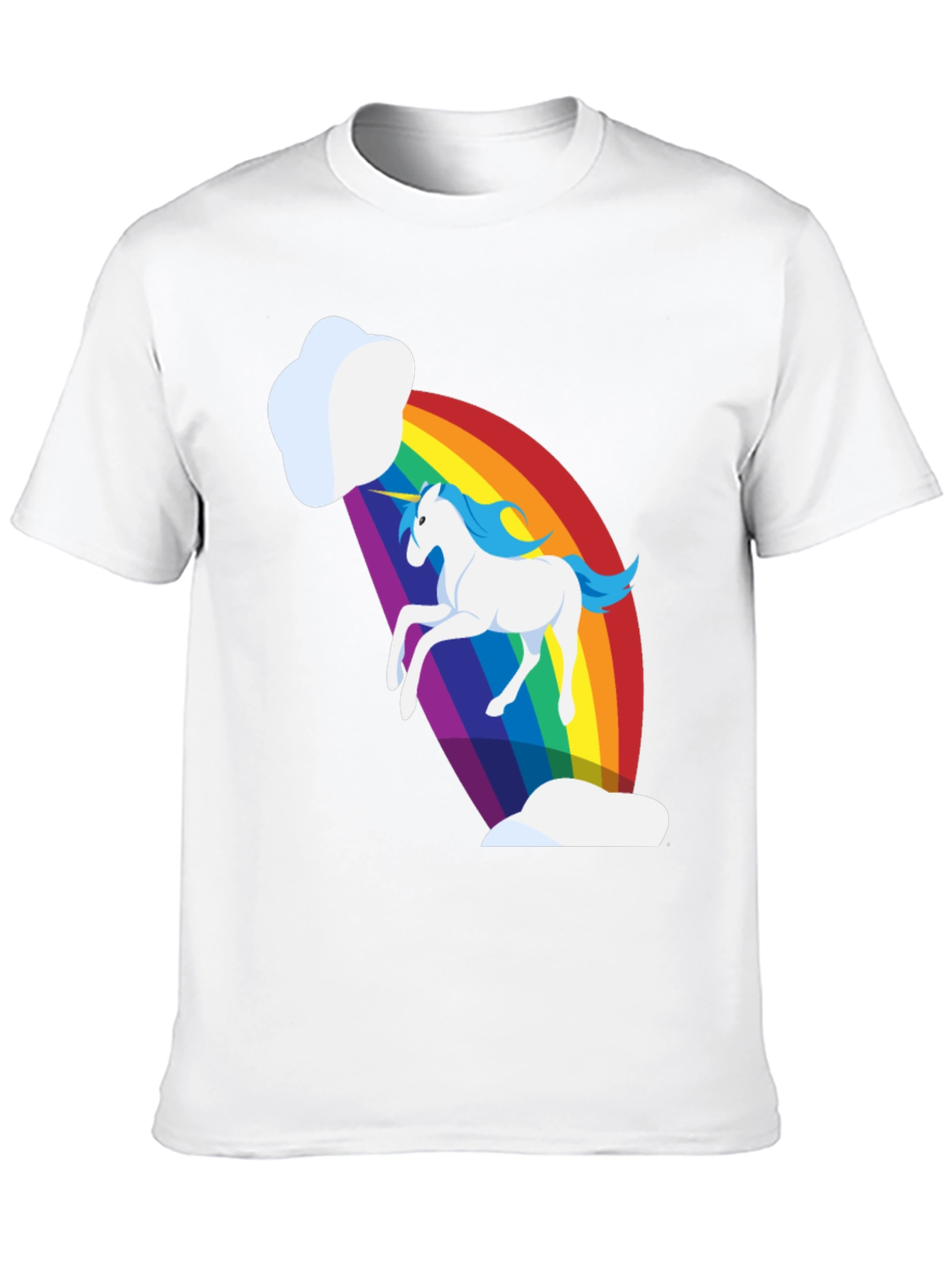 Black Unicorn Rainbow T-Shirt - Magical & Fun! view 10