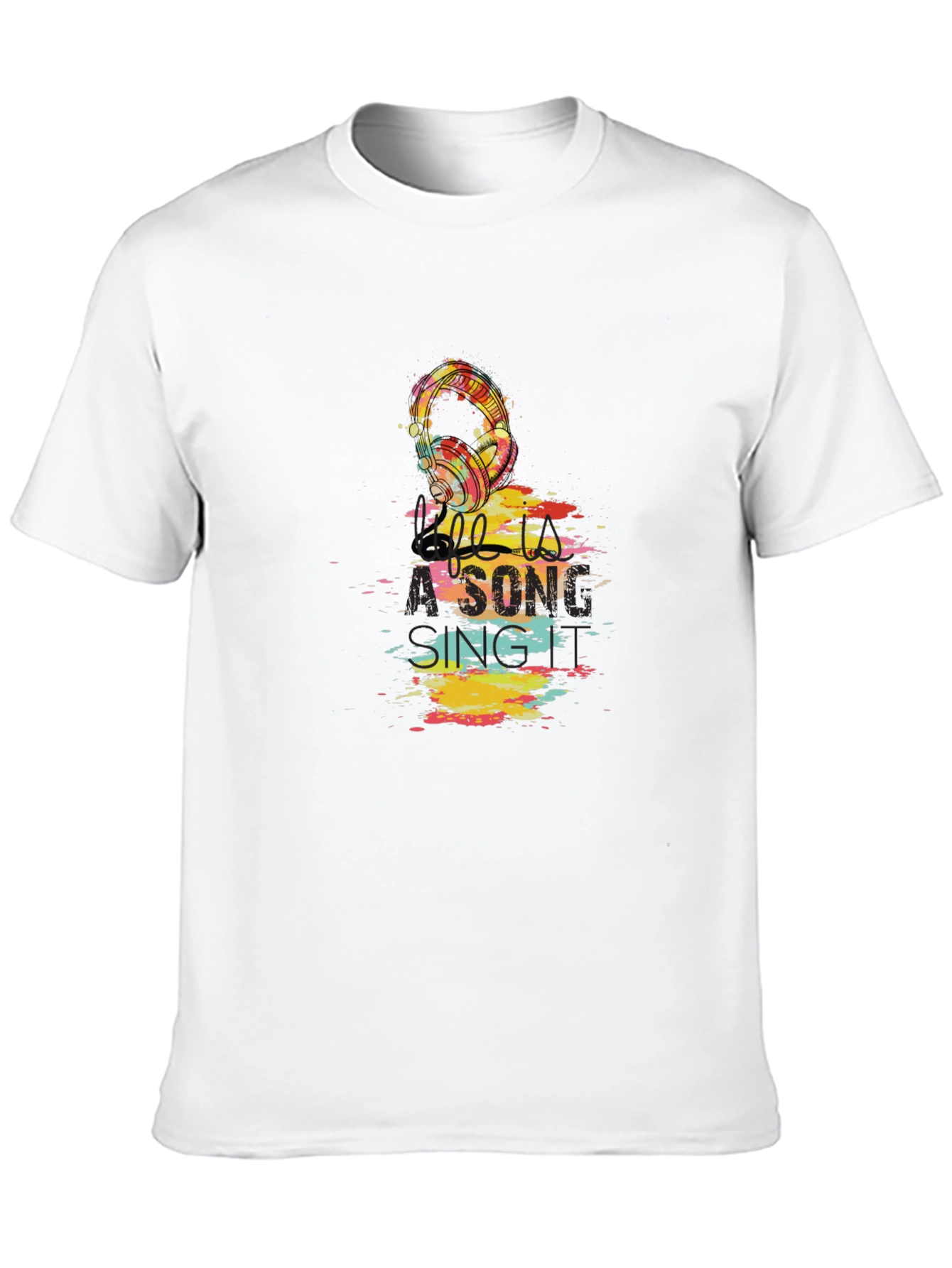 Black Music Lover's Graphic Tee - Listen to a Song view 10