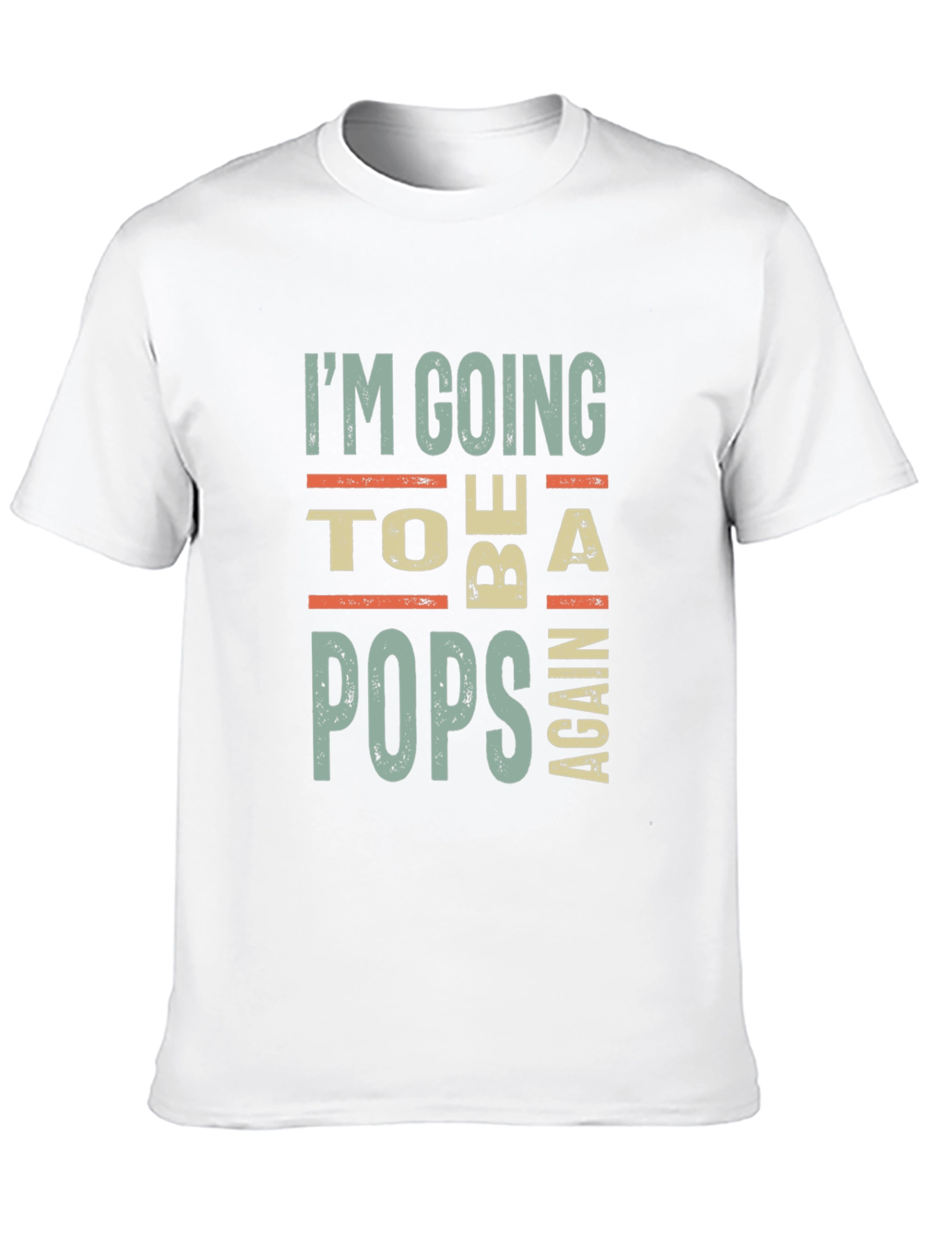 Black I'm Going to Be a Pops Again Graphic Tee view 10