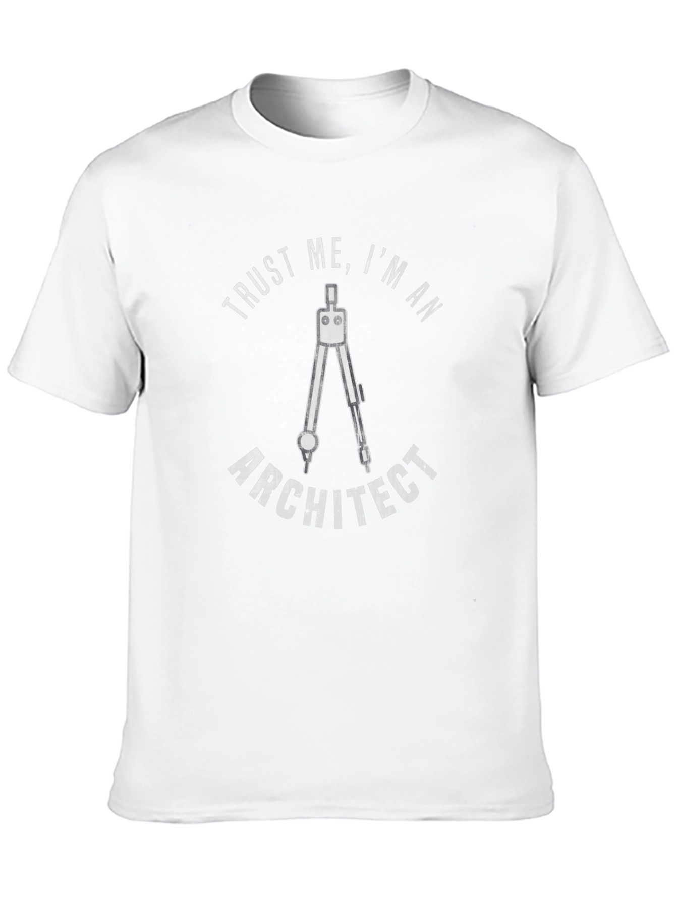 Black Trust Me I'm An Architect - Funny T-Shirt view 10