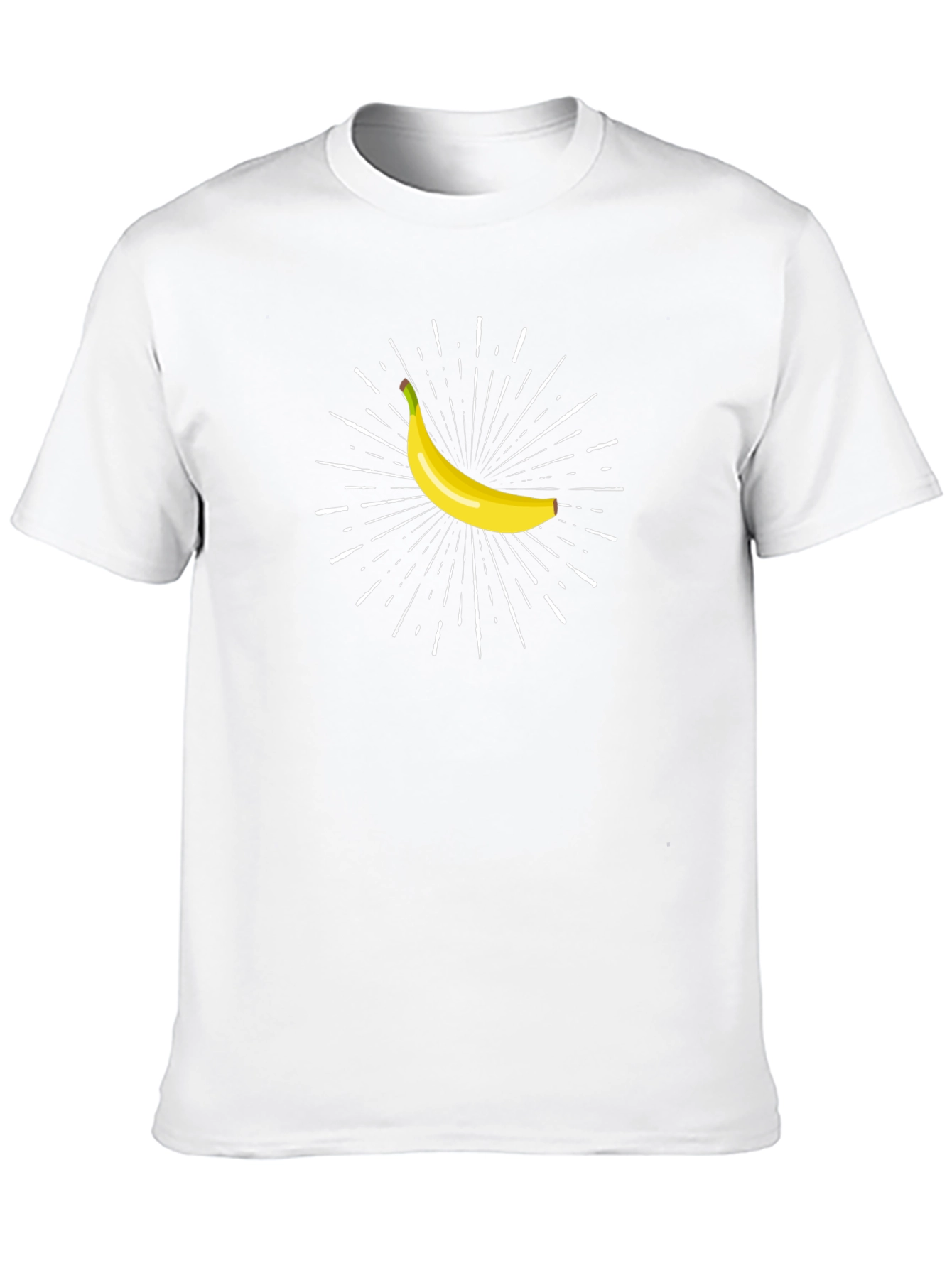 Black Banana Burst Graphic Tee - Black view 10