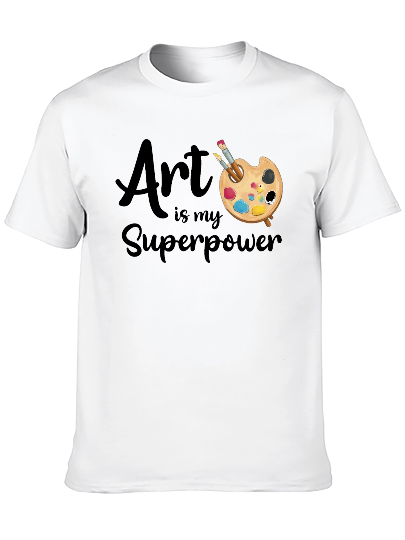 Black Art is My Superpower Graphic Tee view 10