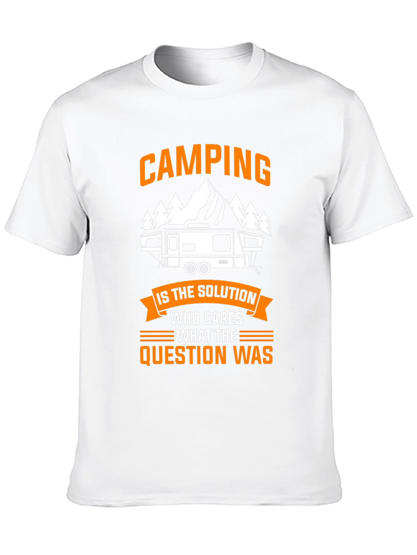 Black Camping is the Solution Tee view 10