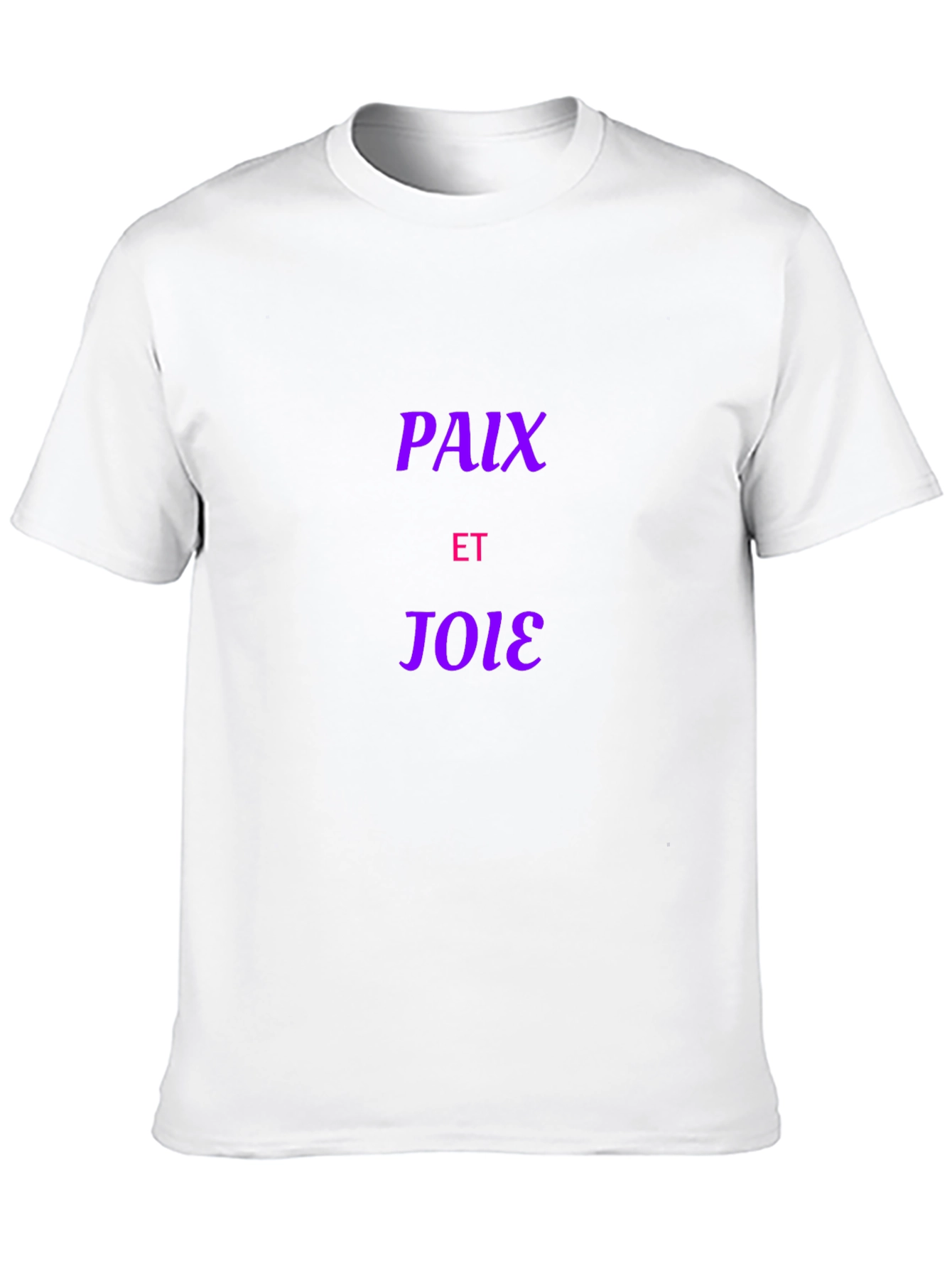 Black Paix Et Joie Graphic T-Shirt - Black view 10