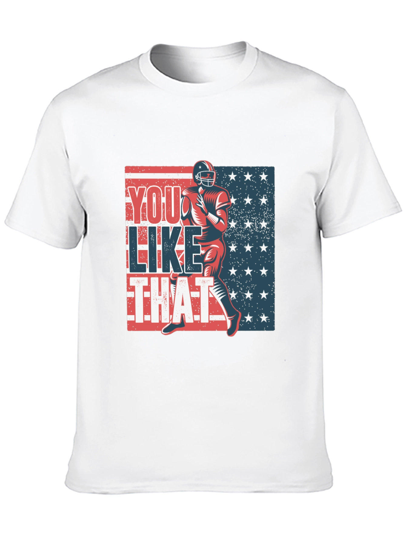 Black You Like That Football T-Shirt view 10