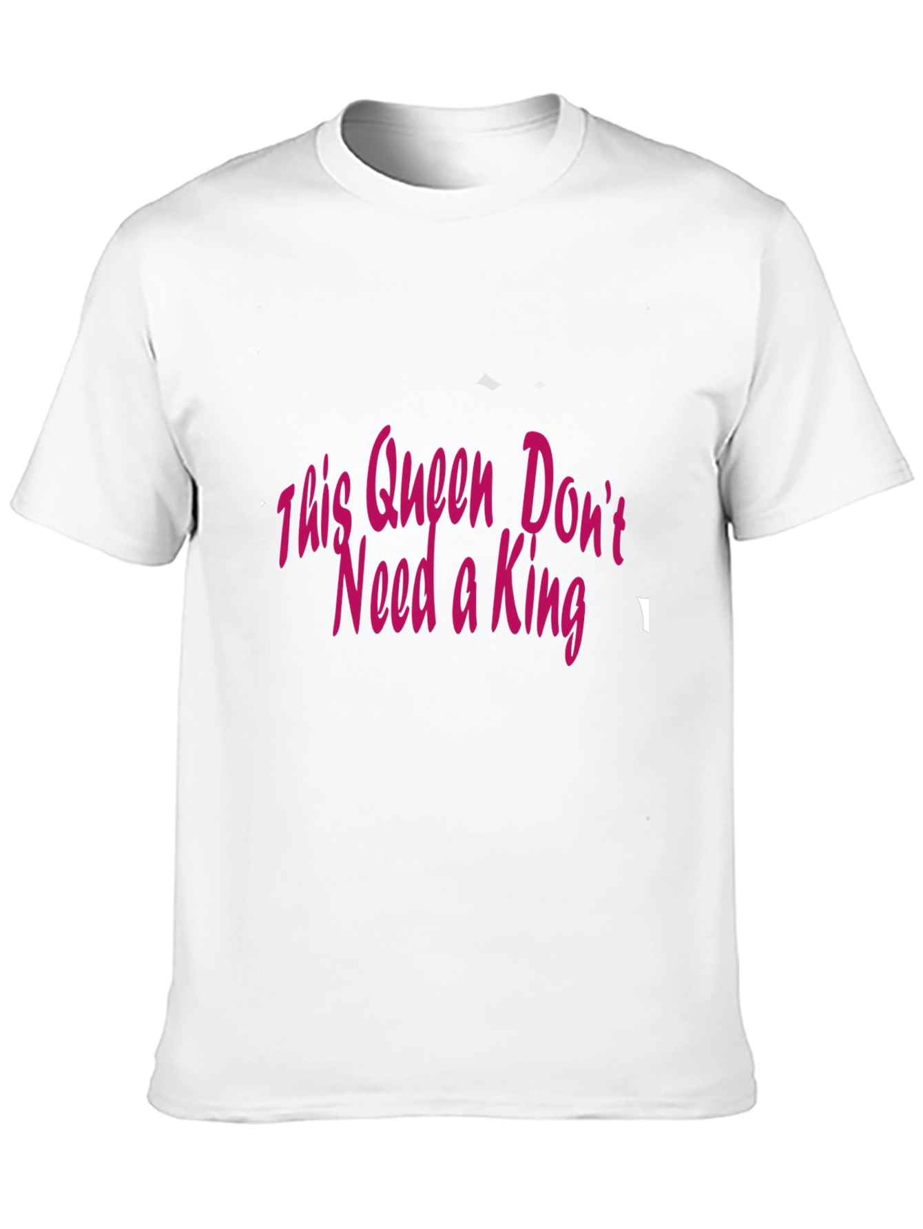 Black Queen Don't Need a King Tee - Black view 10