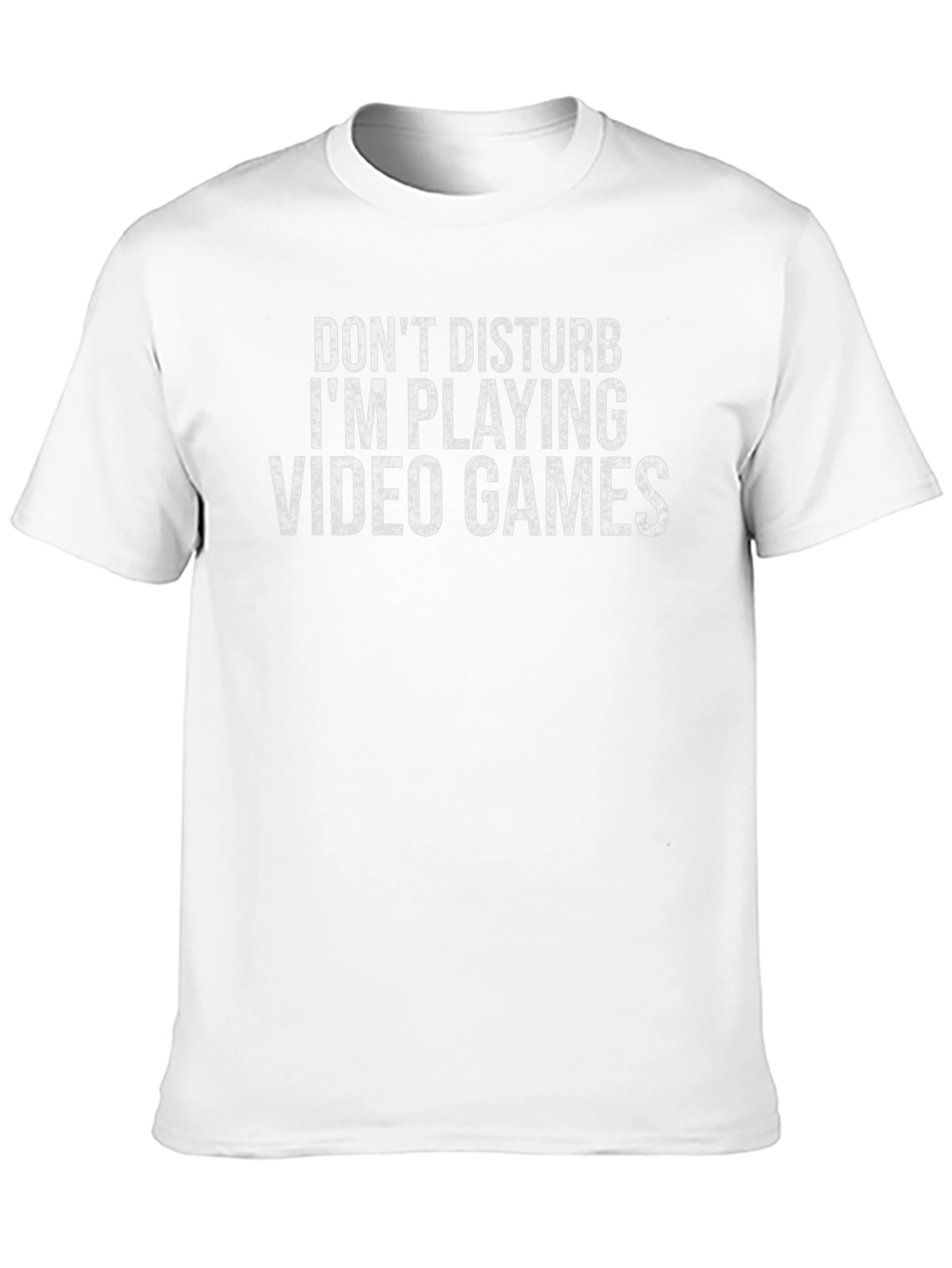 Black Don't Disturb Video Games T-Shirt view 10