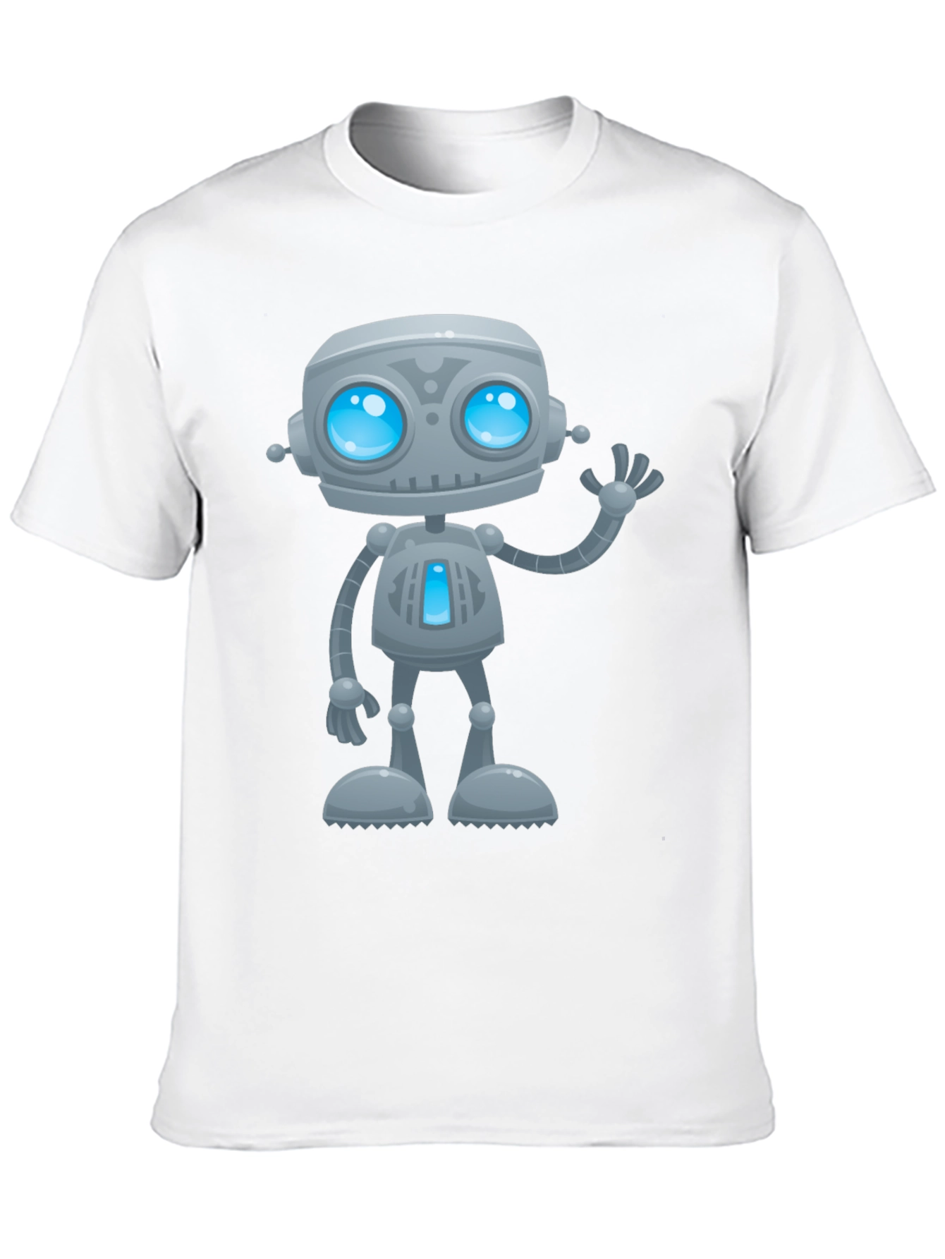 Black Robot Graphic T-Shirt view 10