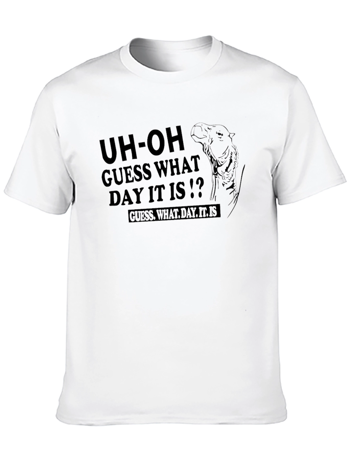 Black Hump Day Camel T-Shirt - Guess What Day It Is! view 10