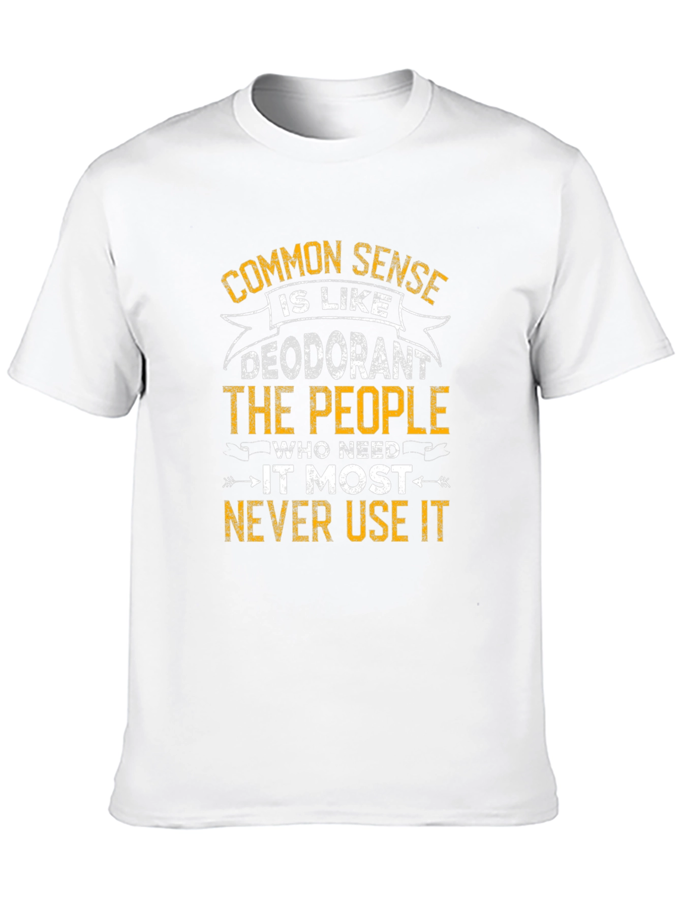 Black Common Sense Deodorant Graphic Tee view 10