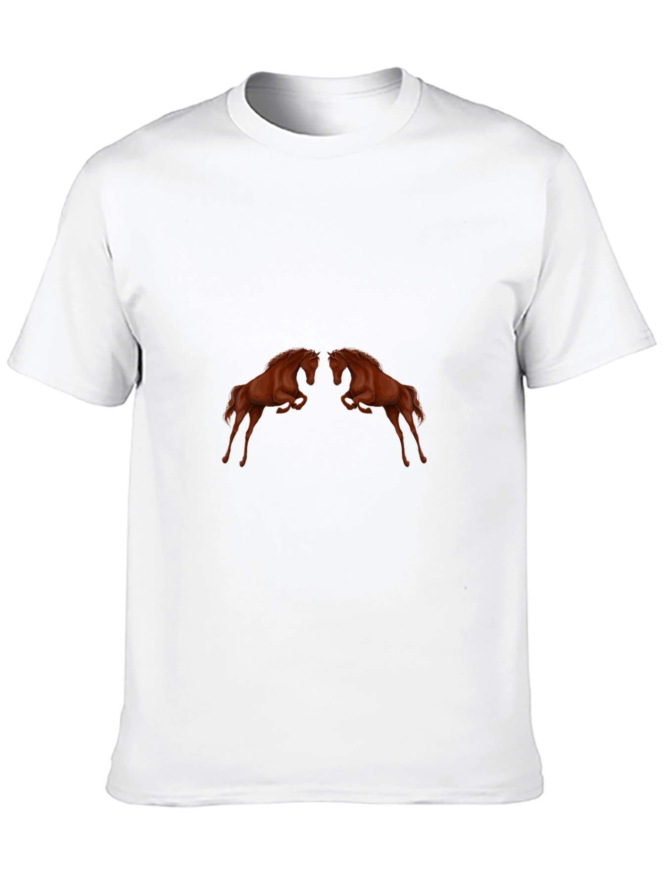 Black Horse Graphic Black T-Shirt view 10