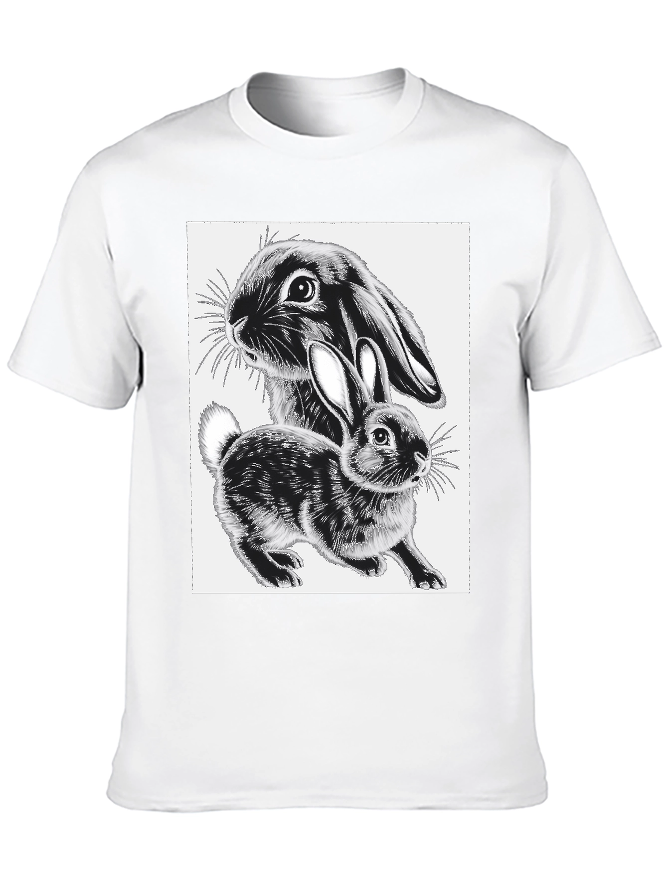 Black Black Rabbit Graphic Tee view 10