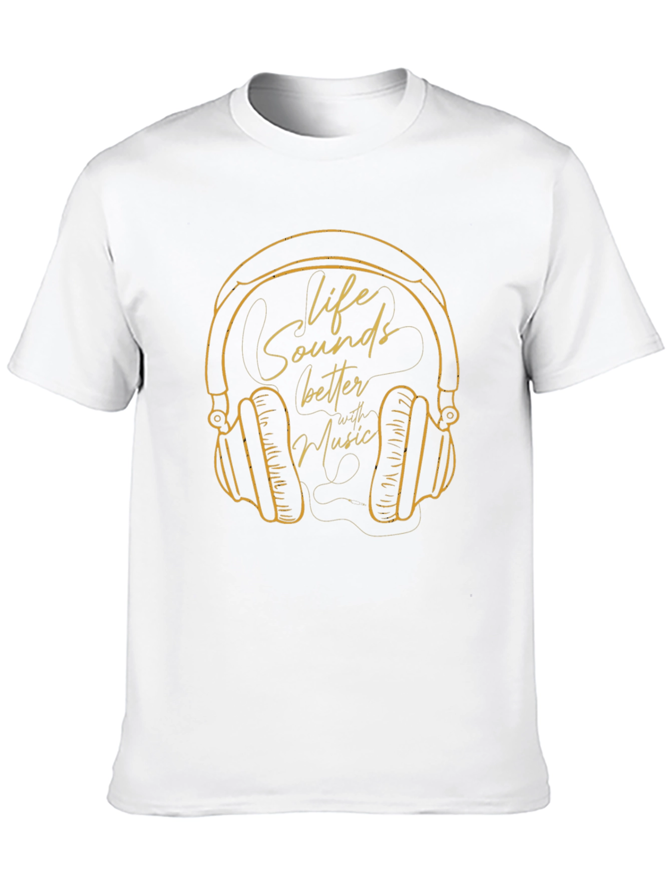 Black Life Sounds Better with Music T-Shirt view 10