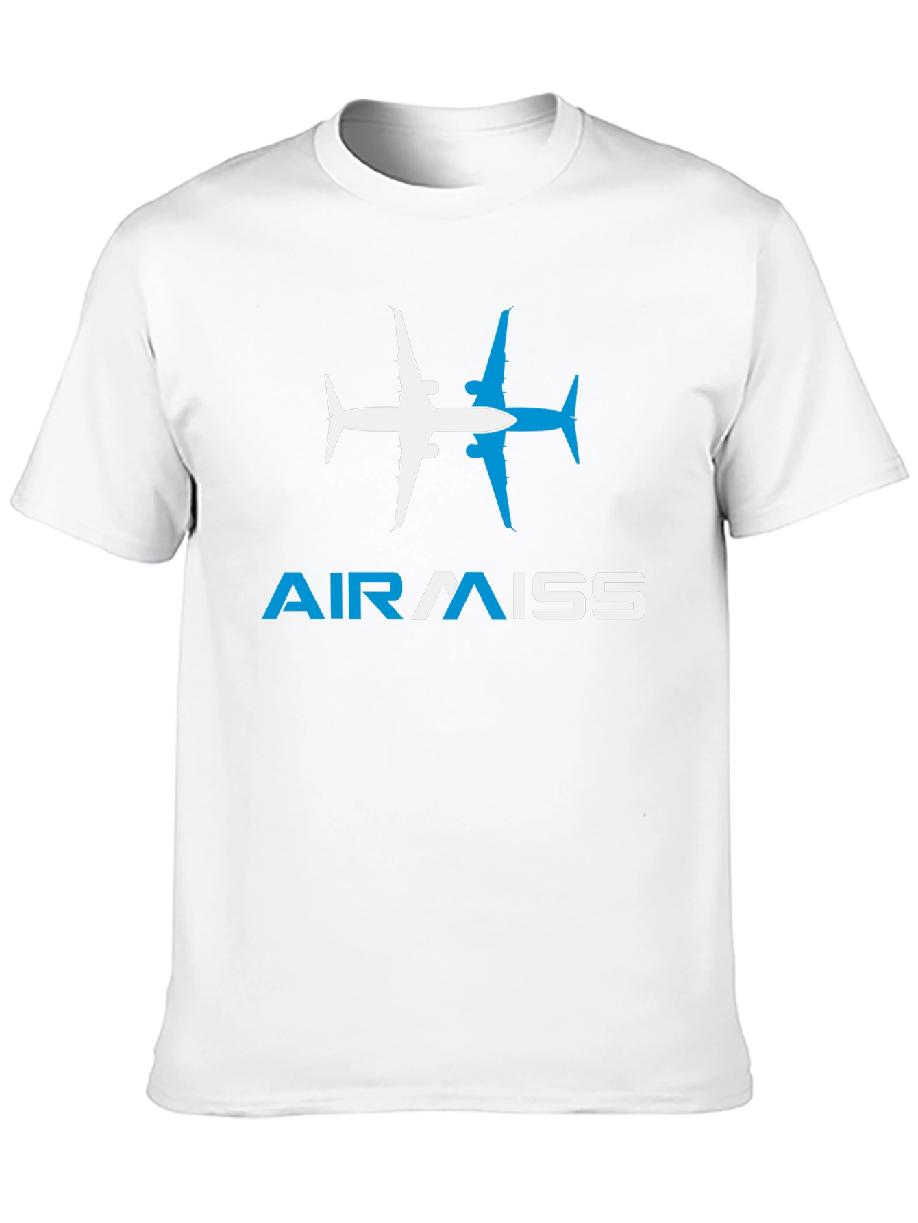 Black AirMiss Airplane Graphic T-Shirt view 10