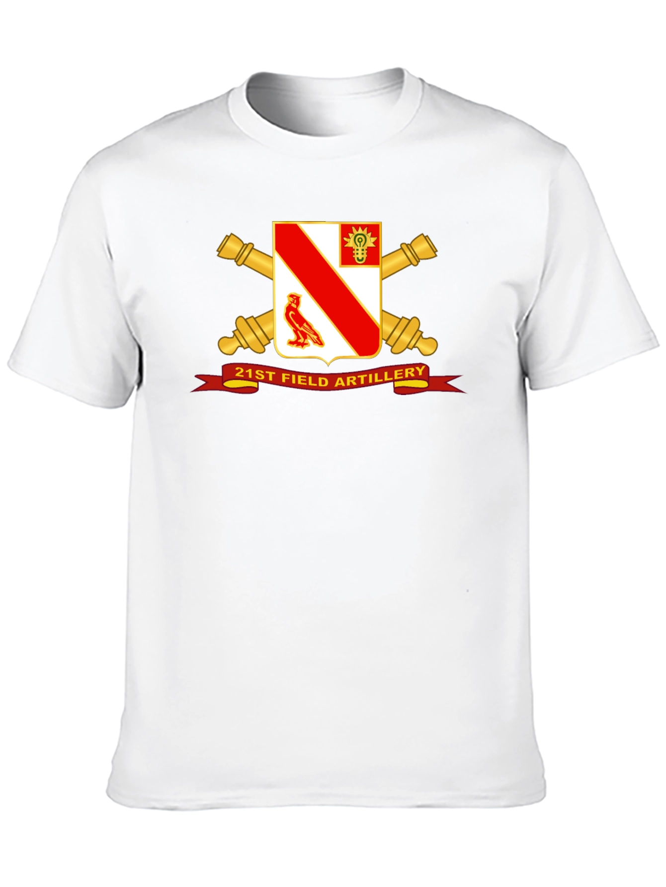 Black 21st Field Artillery T-Shirt - Military Pride view 10