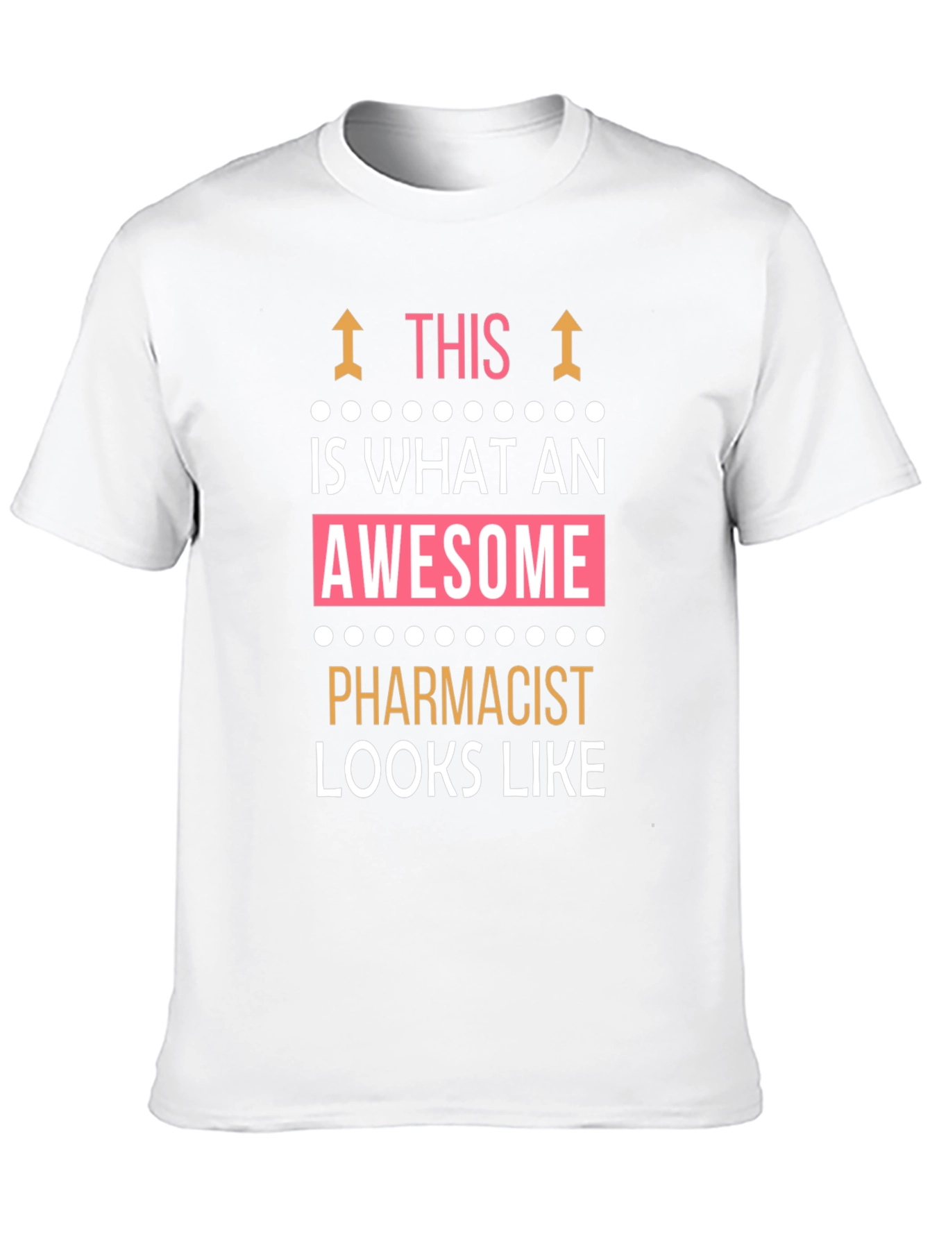 Black Awesome Pharmacist T-Shirt - Funny Gift! view 10