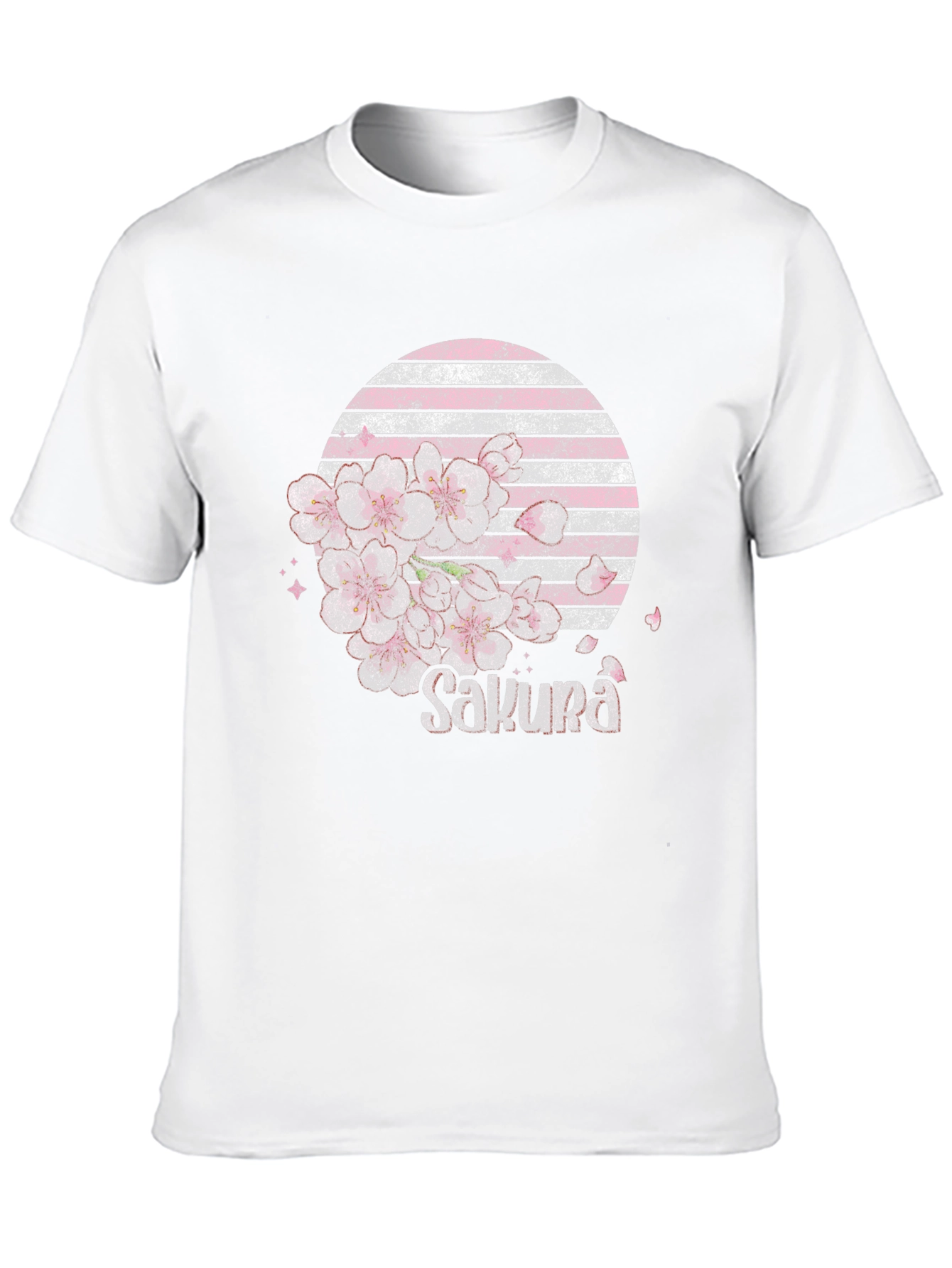 Sakura Blossom Graphic Tee - Stylish Japanese Design - 10