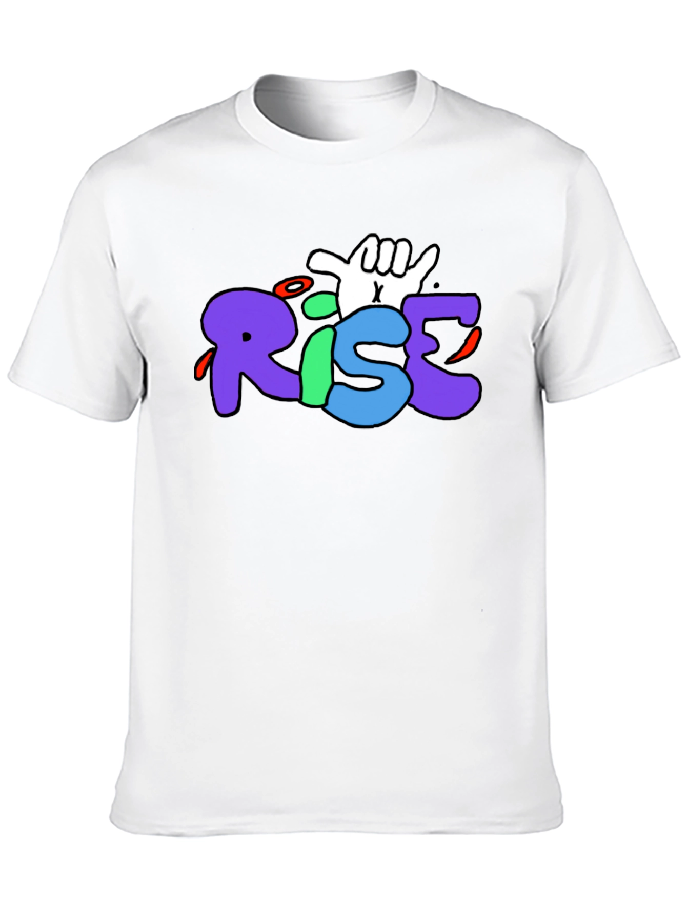 RISE Graphic T-Shirt - Streetwear Style - 10