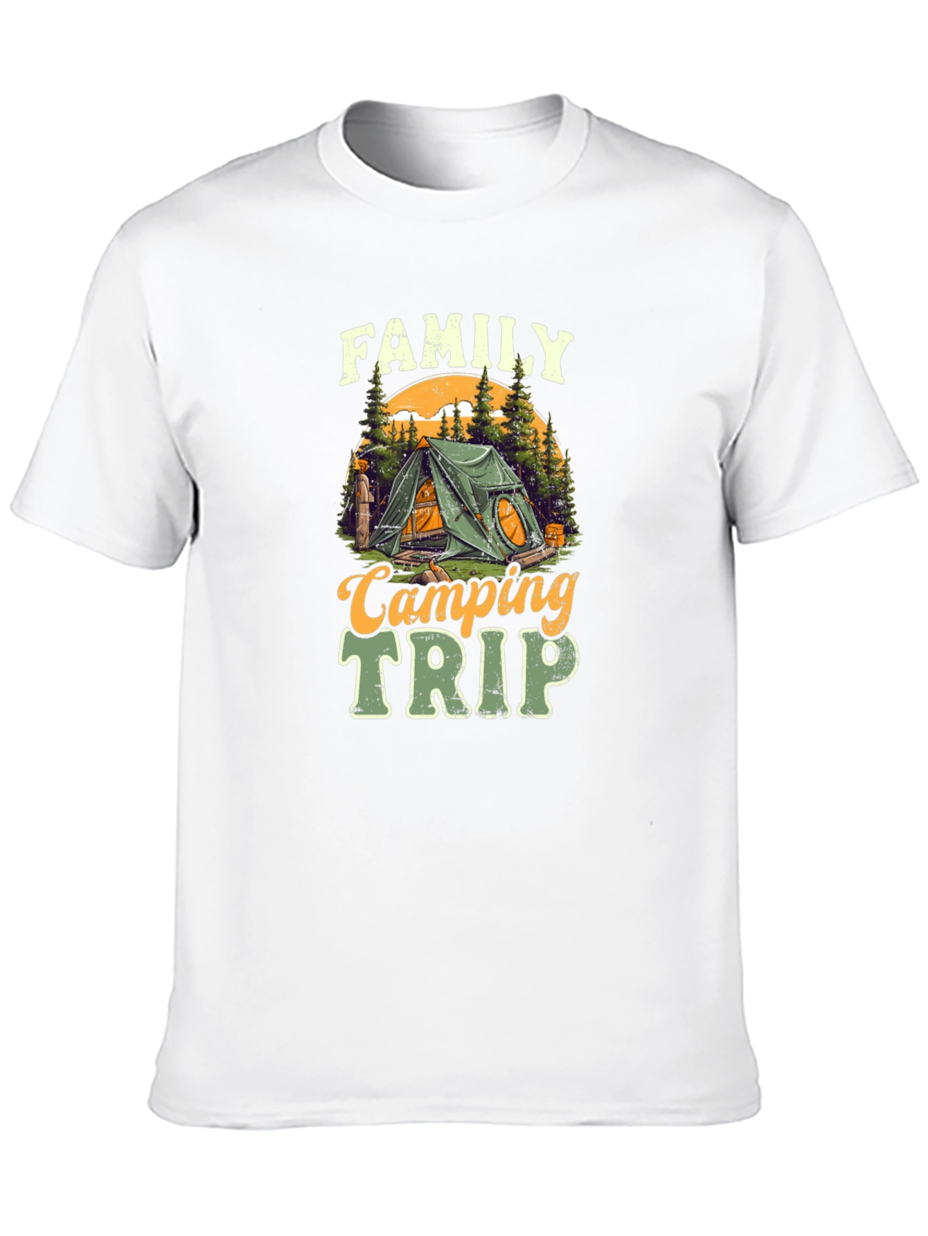 Black Family Camping Trip Graphic Tee - Adventure Ready view 10