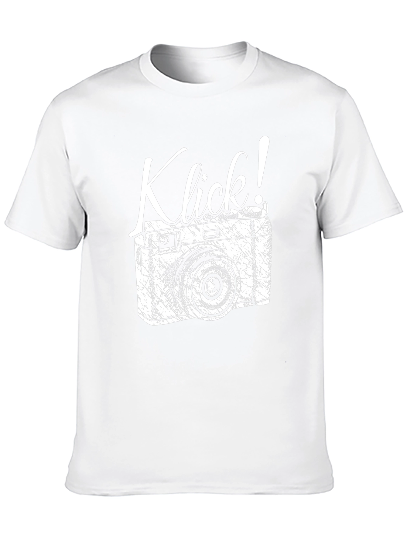 Black Klick! Camera Graphic T-Shirt - Retro Style view 10