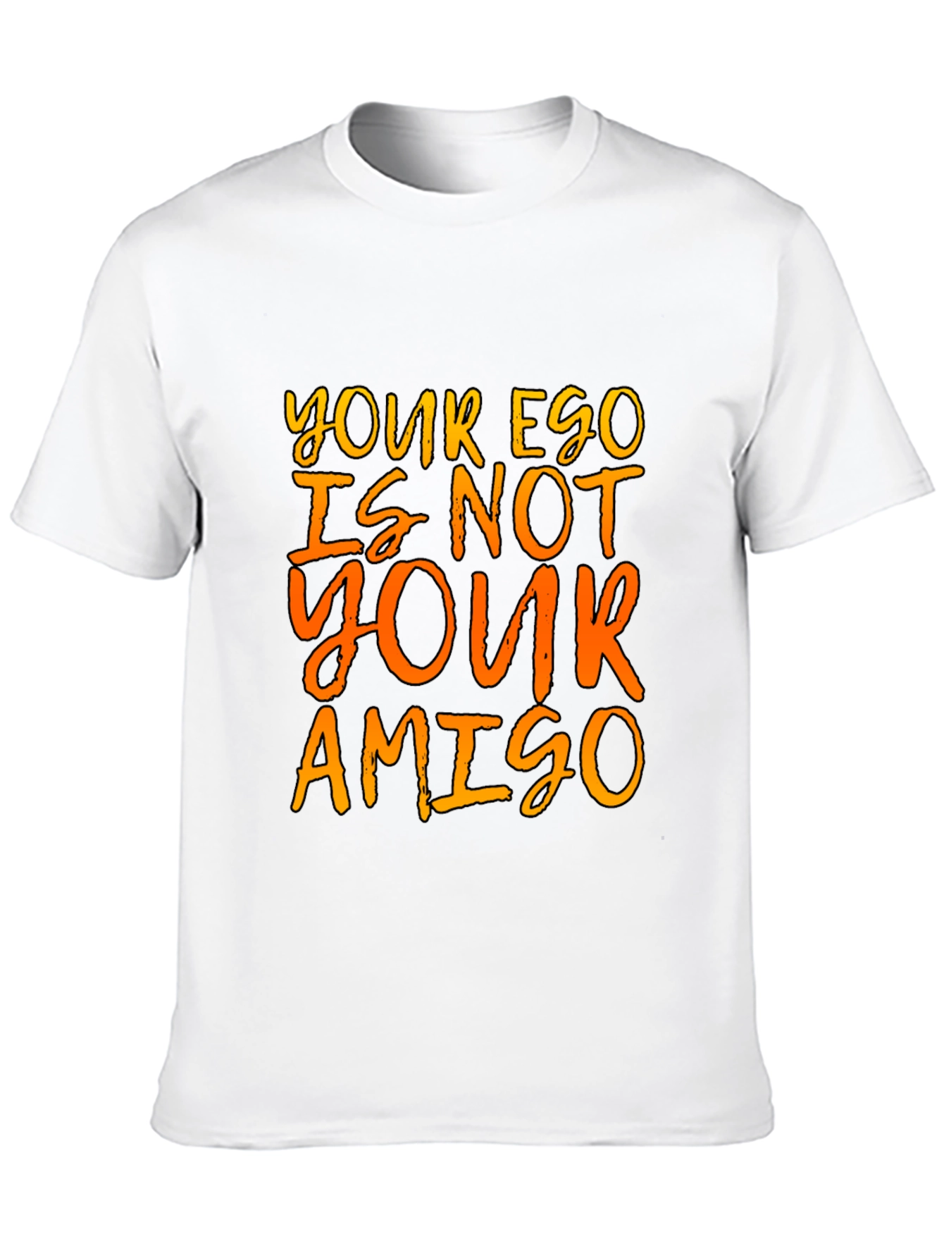 Black Ego Amigo Graphic Tee - Black Cotton T-Shirt view 10